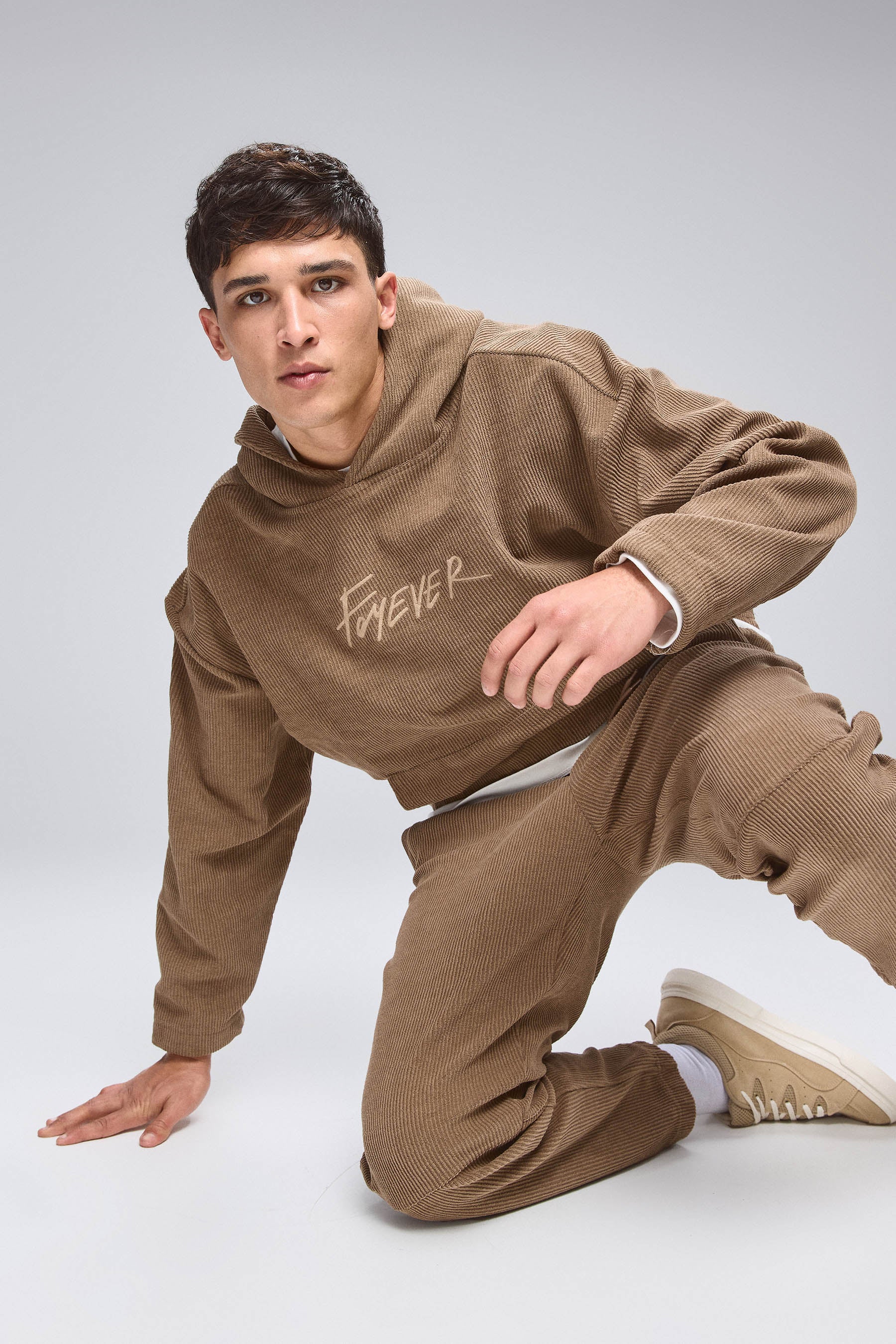 A מכנס סט טקסטורה