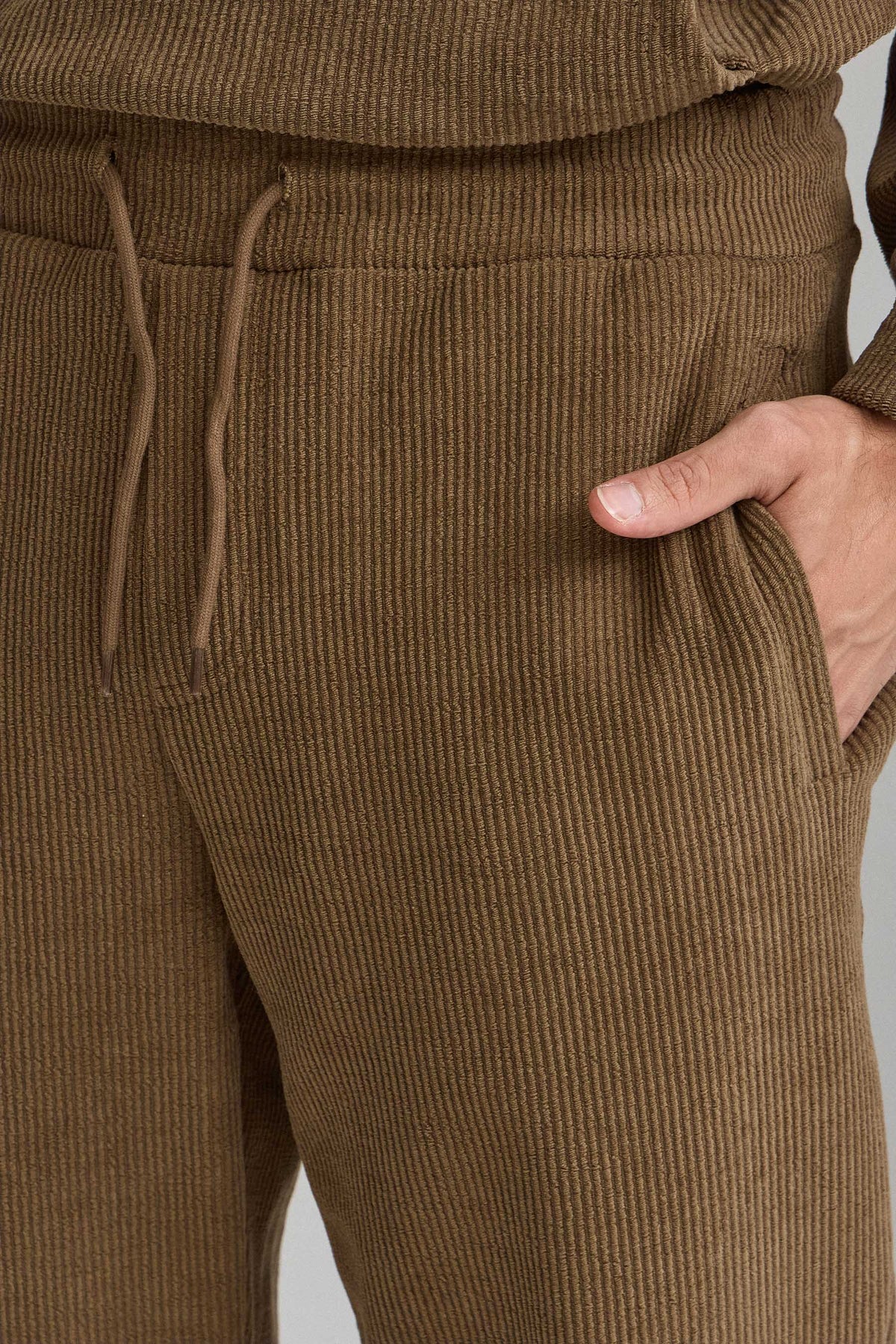 A מכנס סט טקסטורה