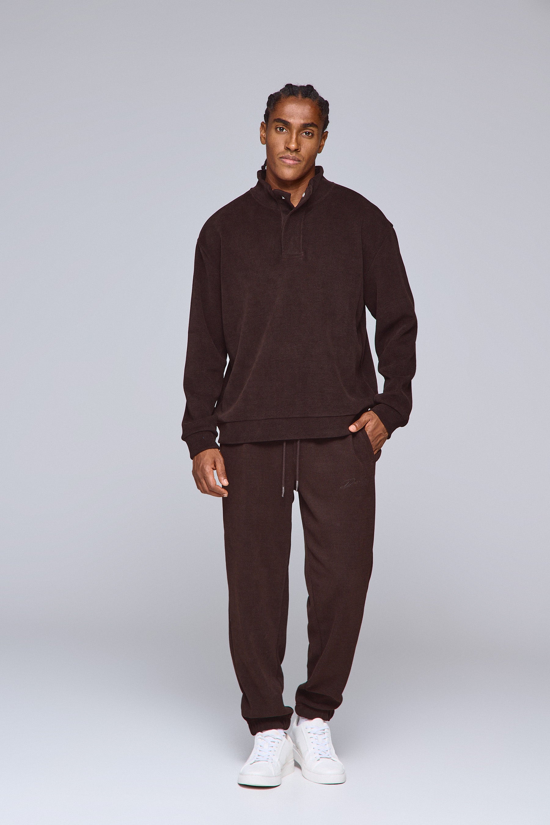 מכנס סט ג'וגר טקסטורה