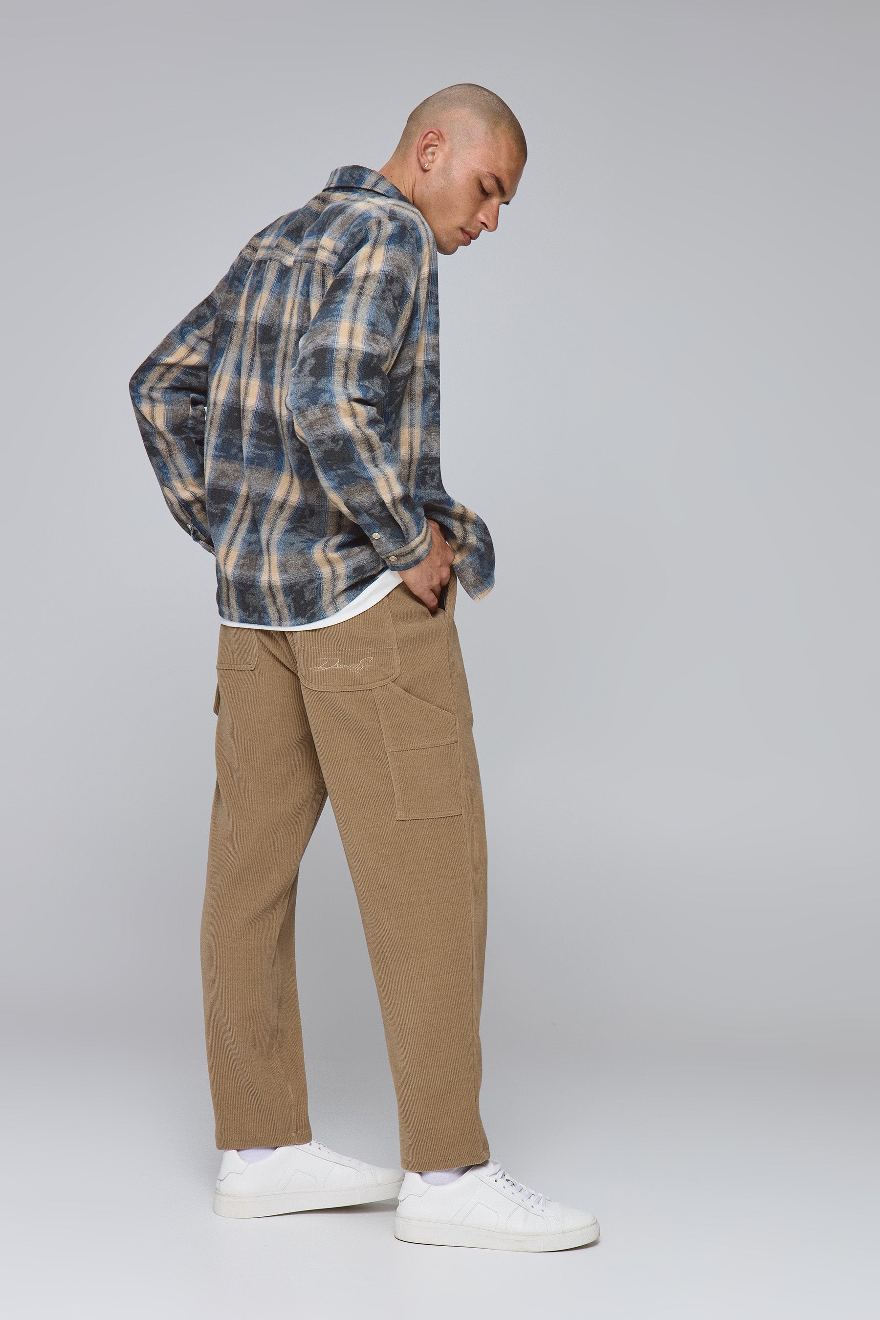 מכנס סט קורדרוי קרפנטר