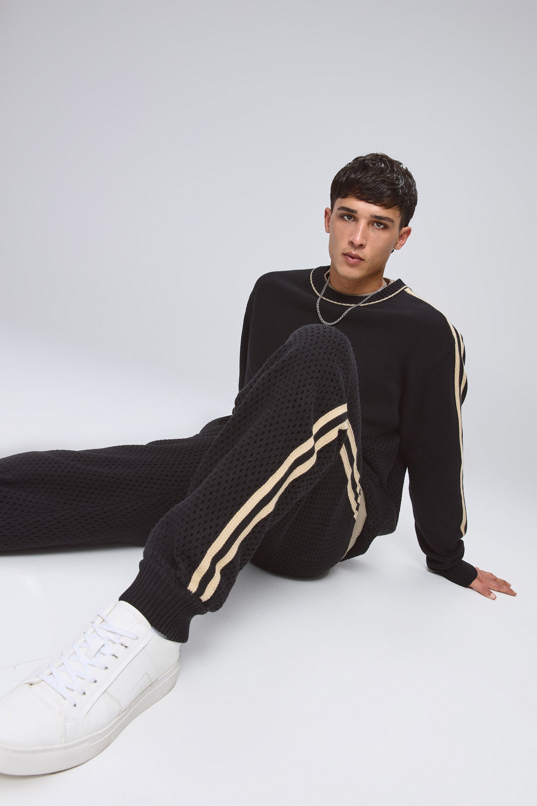 מכנס סט סריג 97