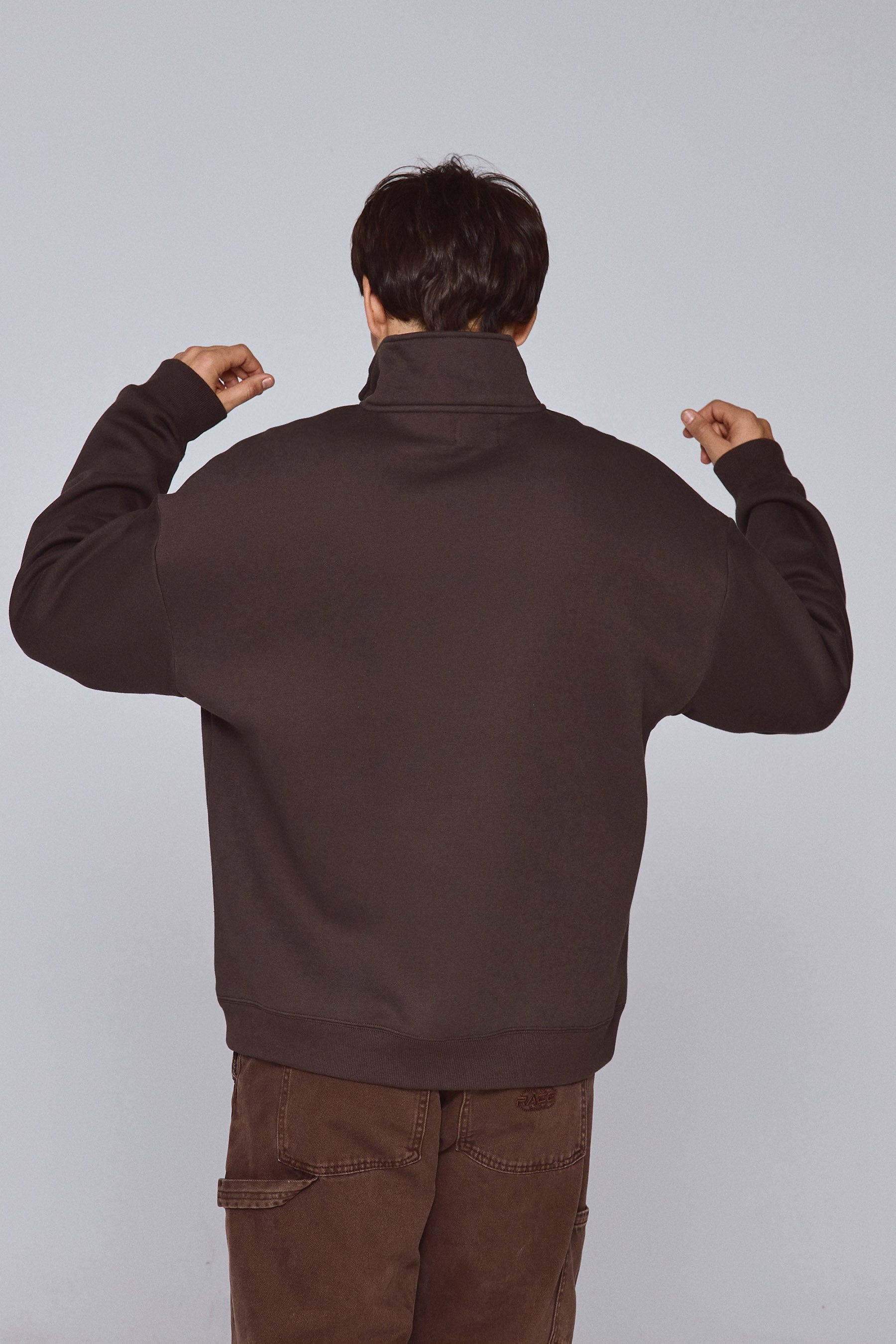 סווטשרט חצי זיפר