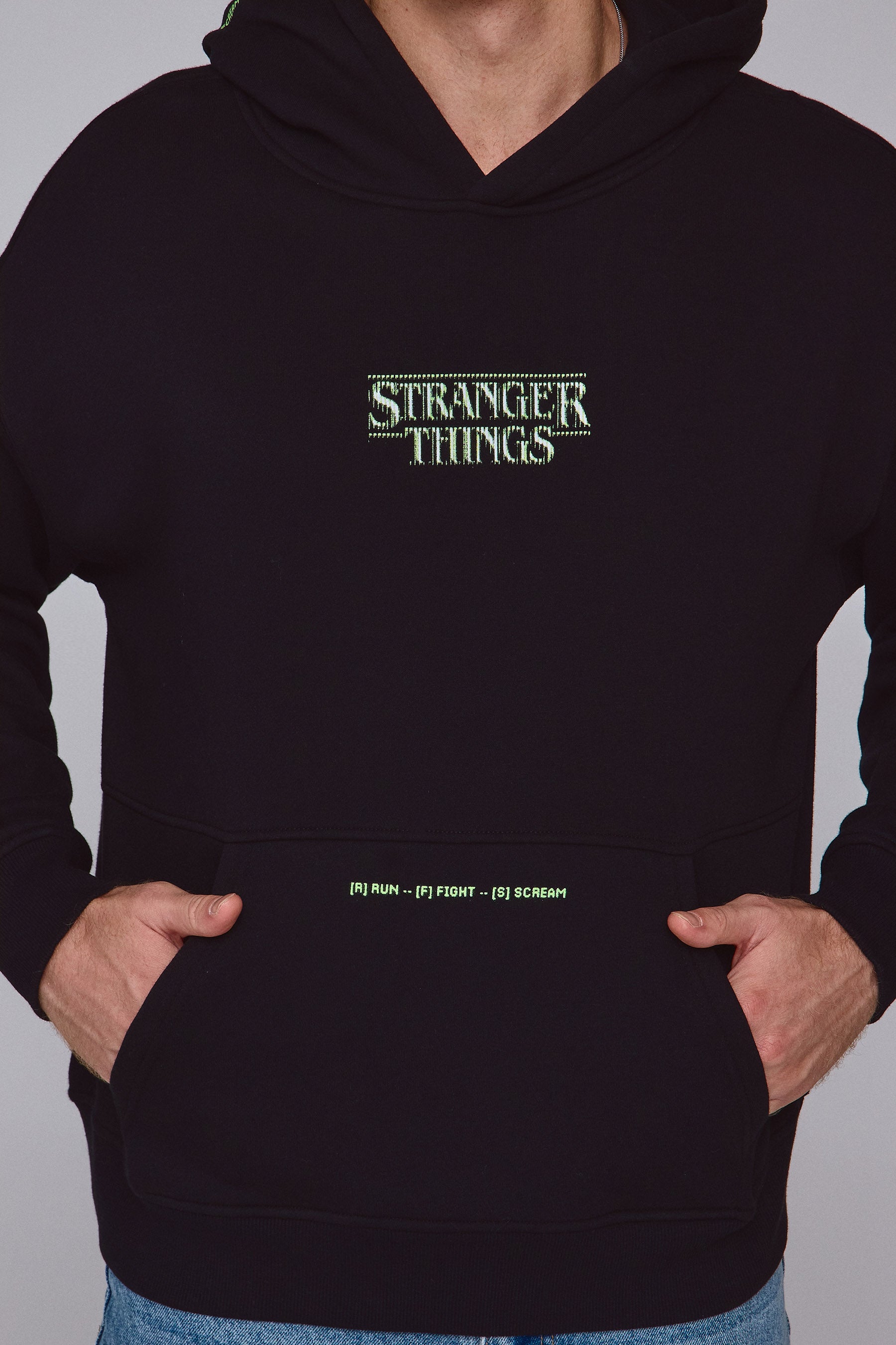 קפוצ'ון סטריינג'ר ת'ינגס ירוק