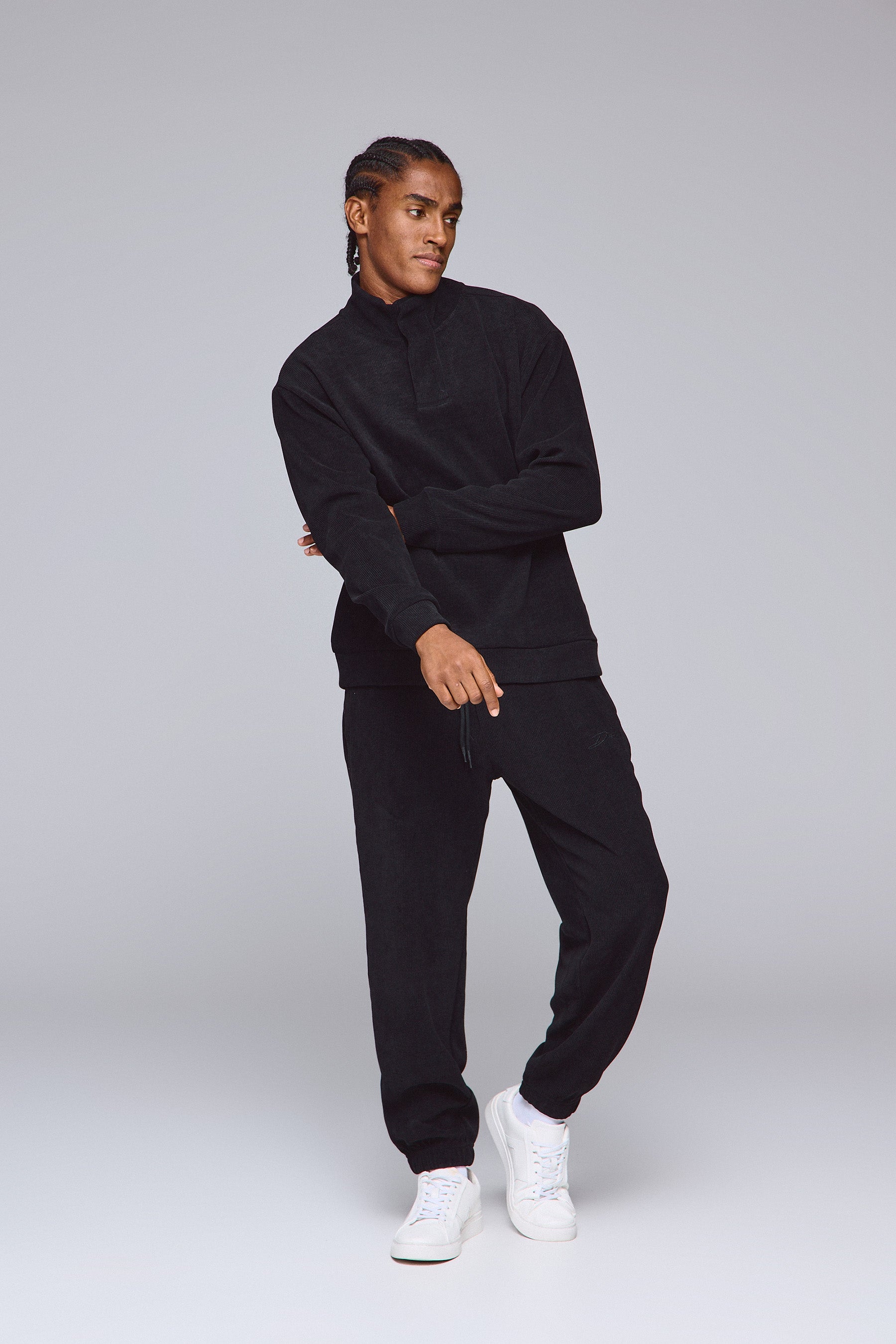 סט סוויטשירט טקסטורה