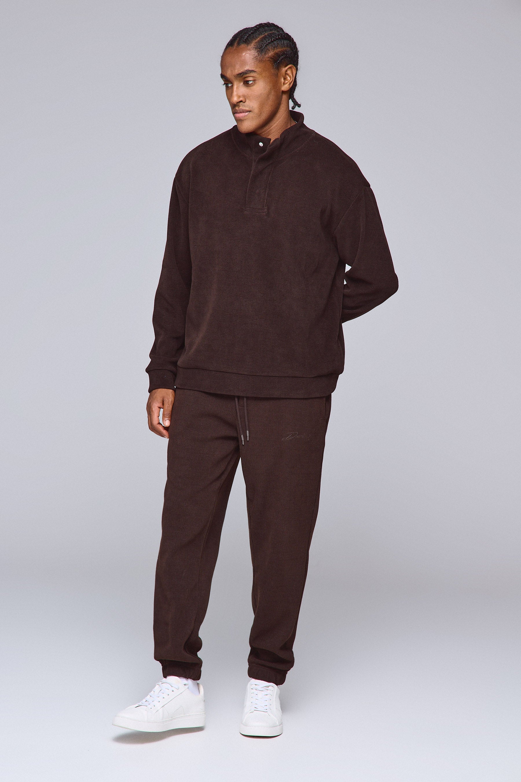 סט סוויטשירט טקסטורה