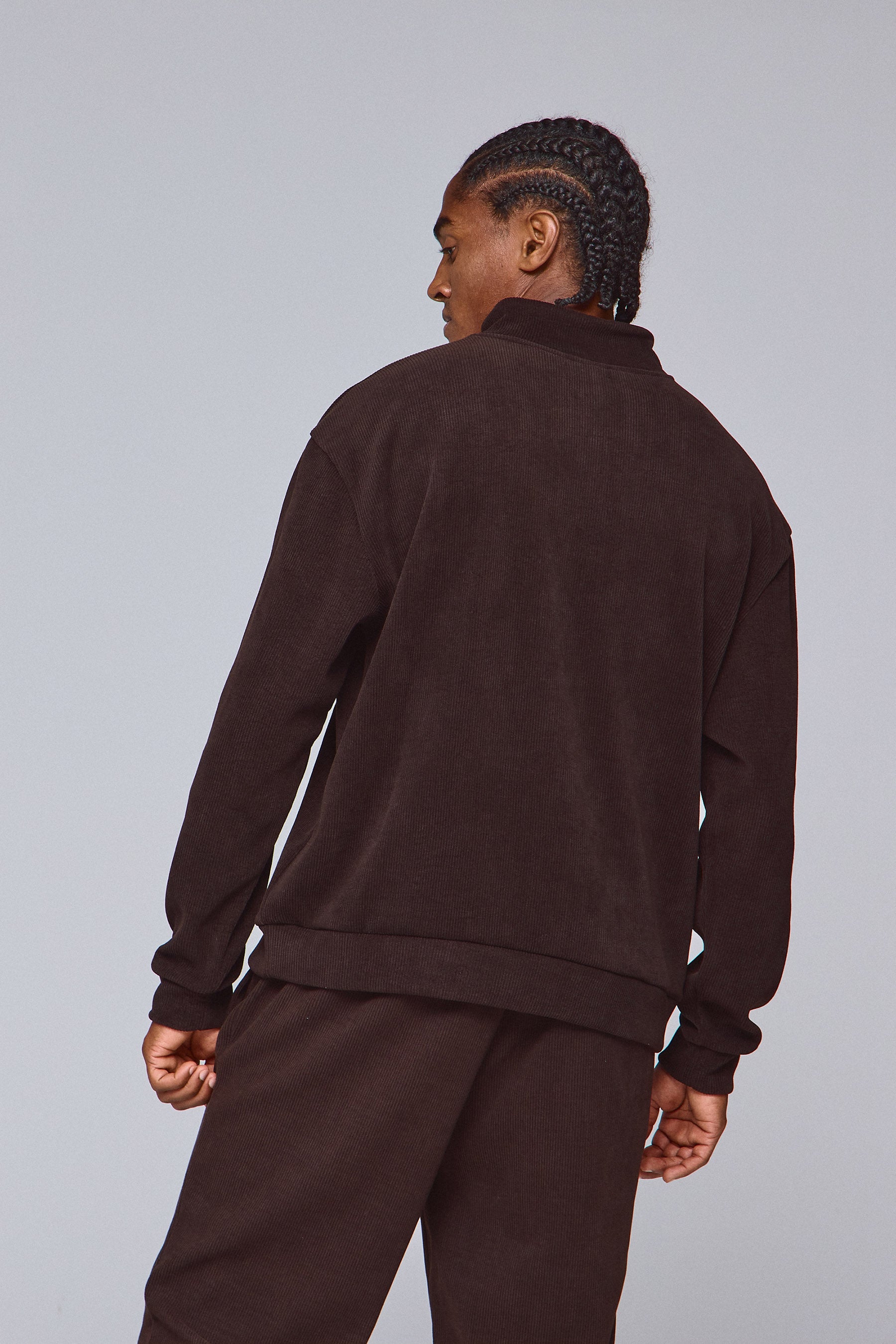 סט סוויטשירט טקסטורה