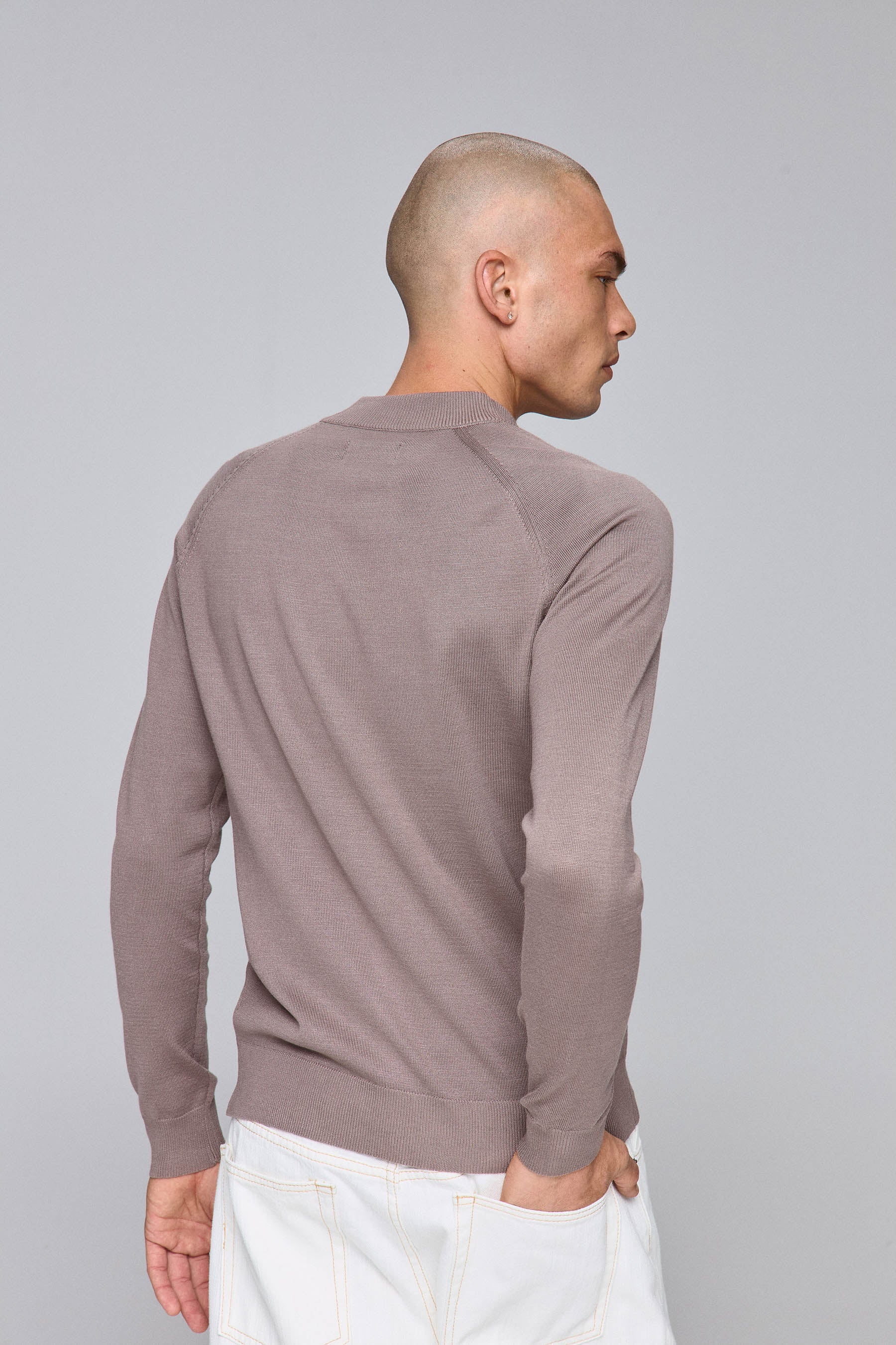 סריג צווארון גבוה