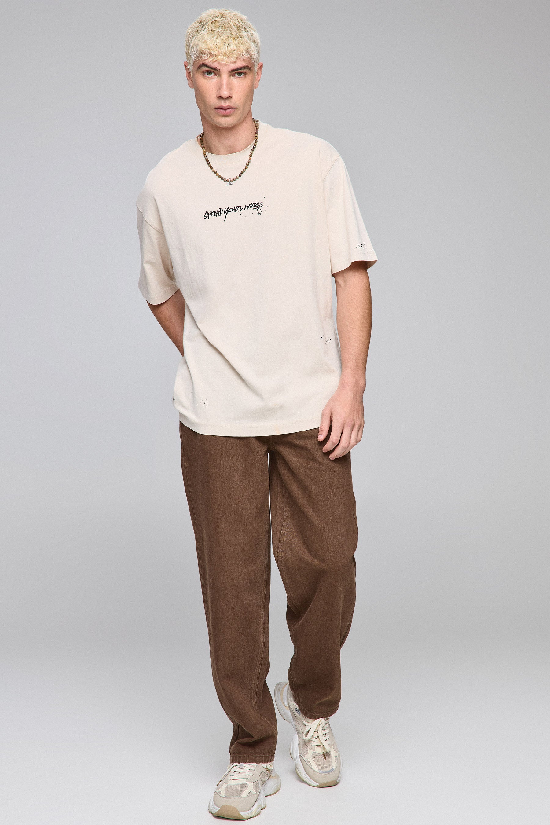 טי כנפיים שטופה