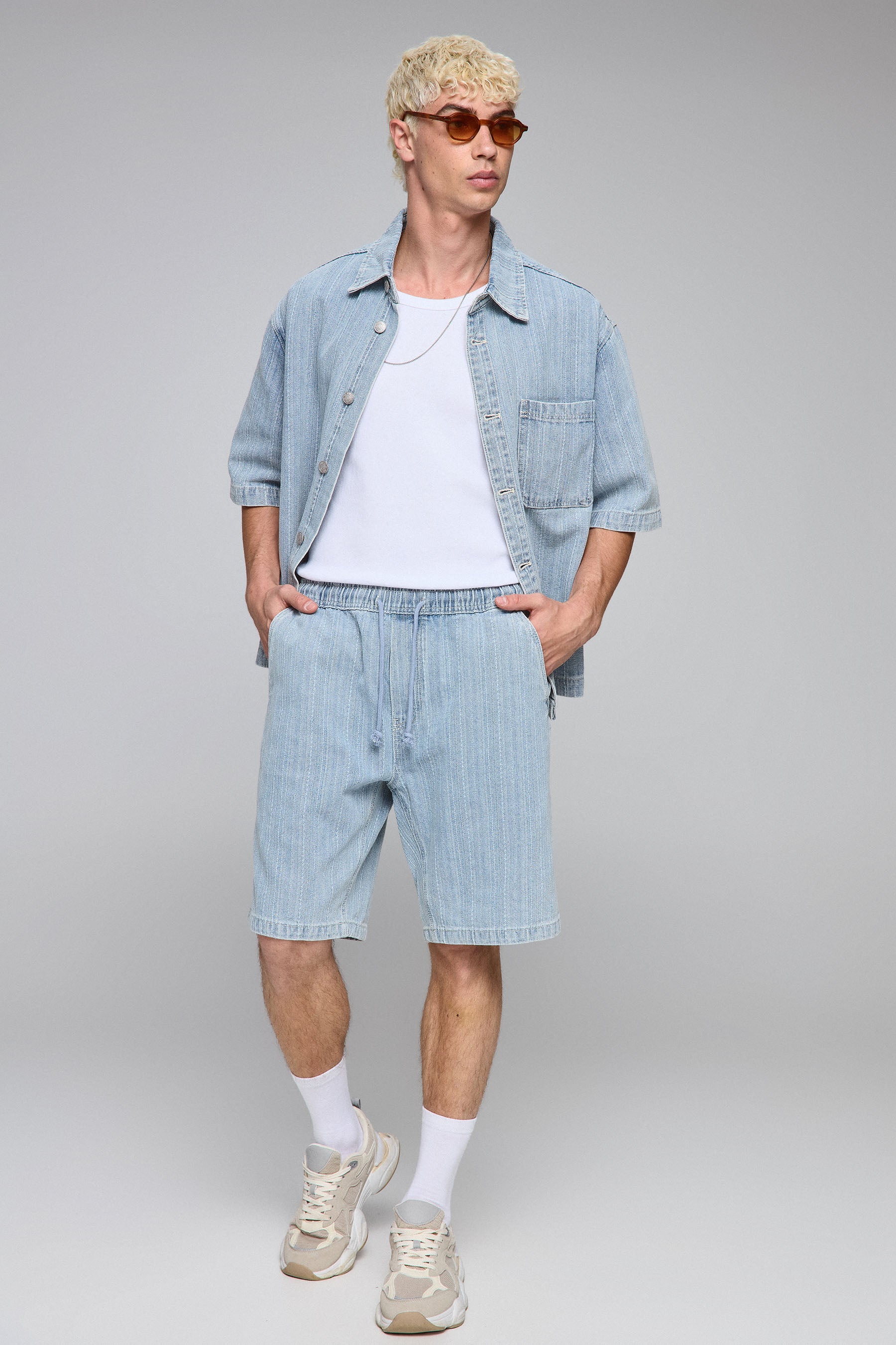 ברמודת ג'ינס סט ז'אקרד