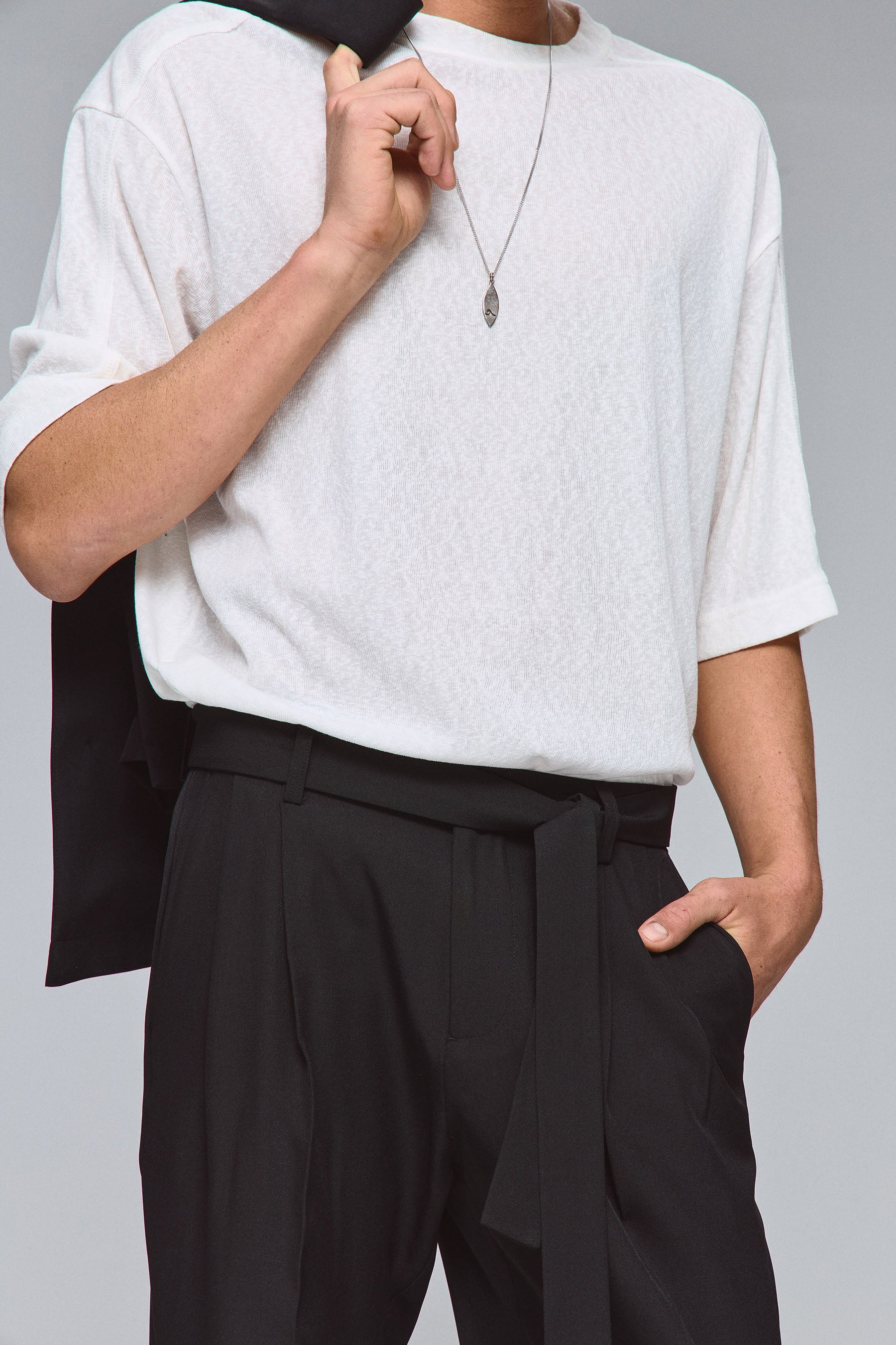 מכנס קפלים סט אדריאן