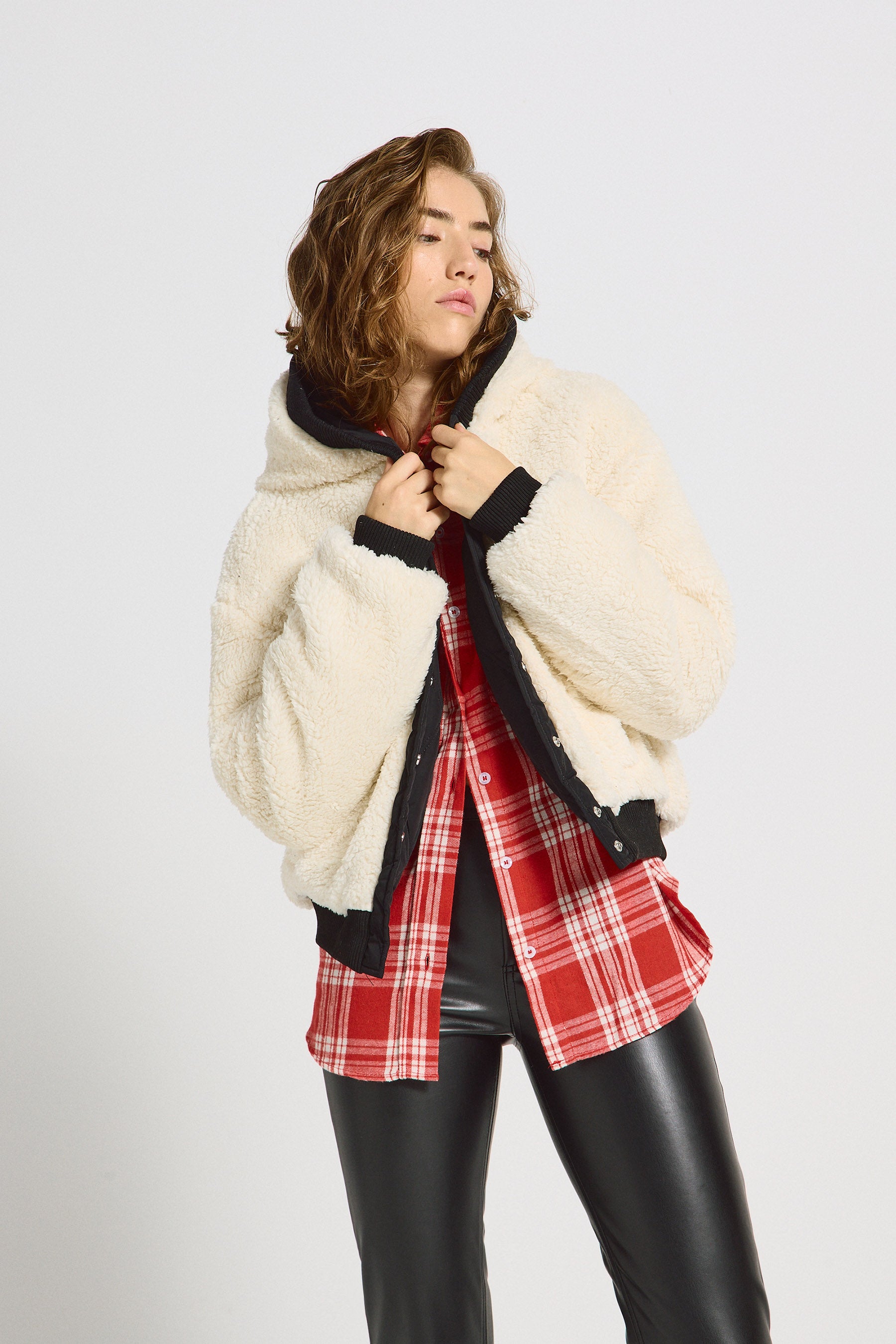 מעיל מעוינים קוזי דוצ