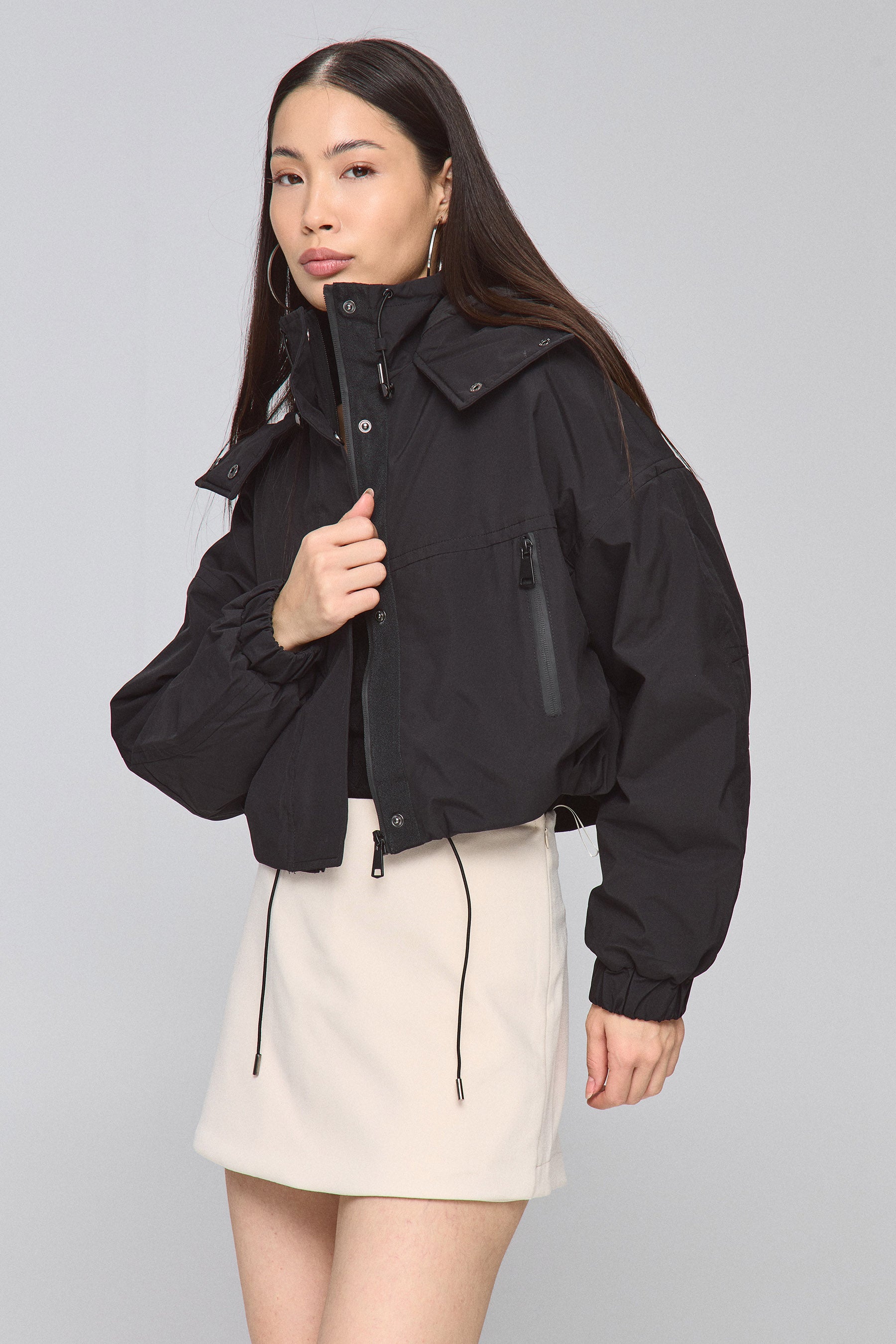 מעיל קפוצ'ון ניילון