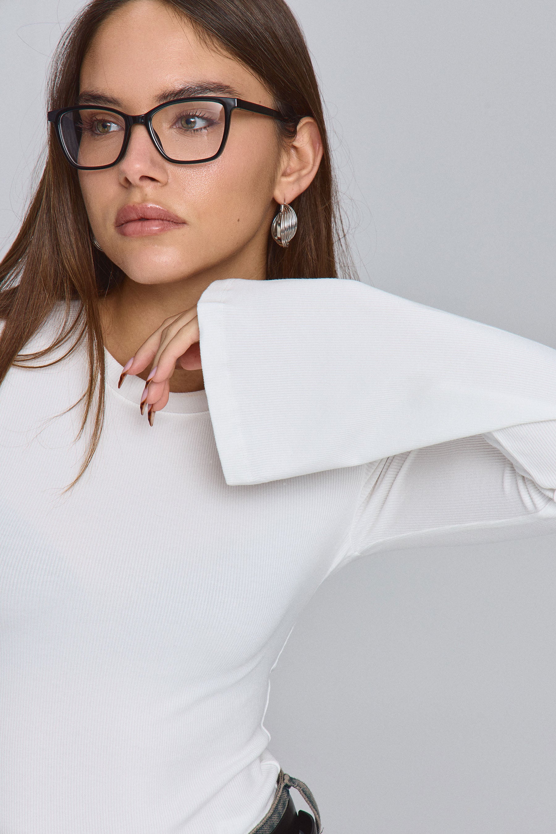 חולצת טי שרוול רחב