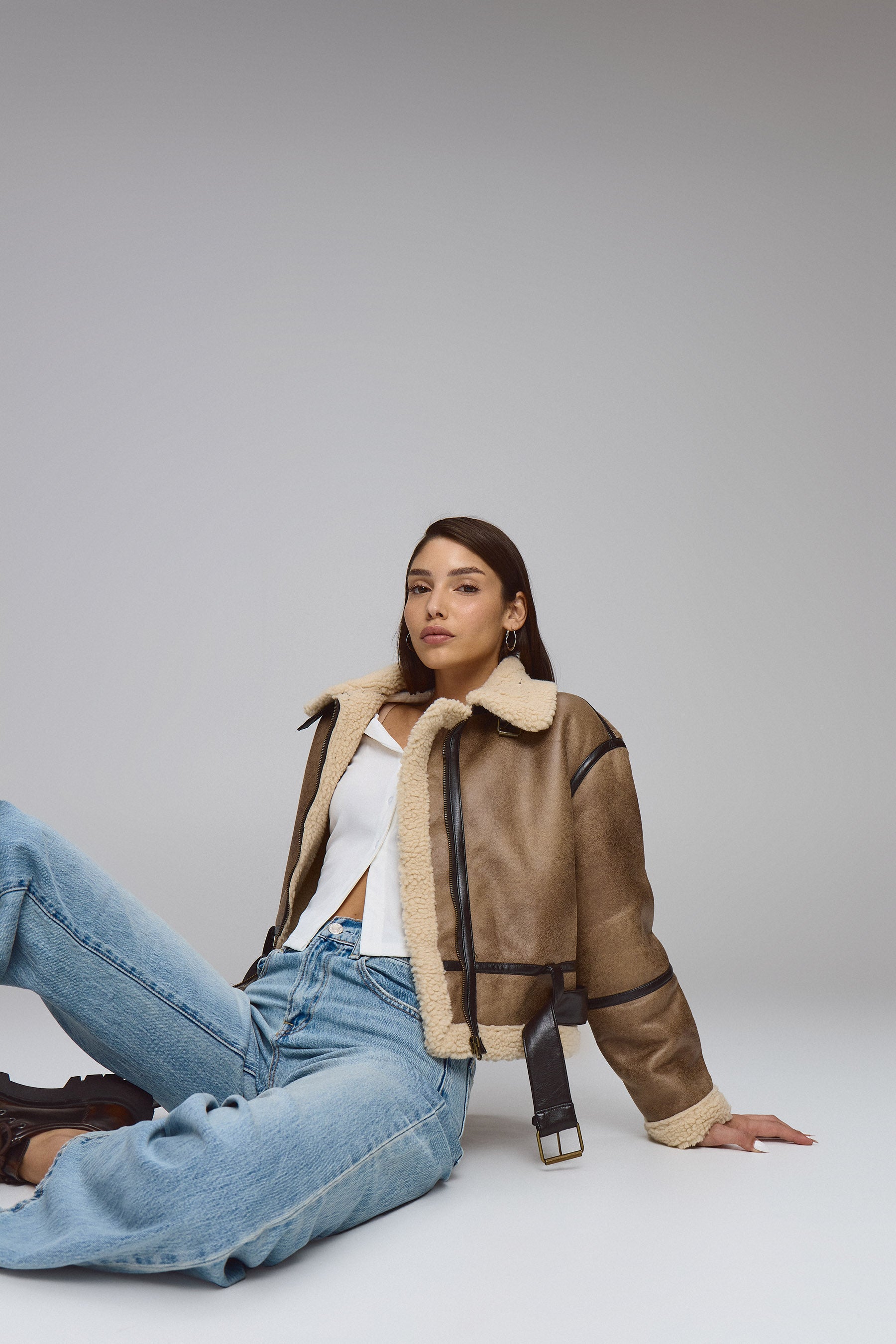 מעיל טייסים שירו