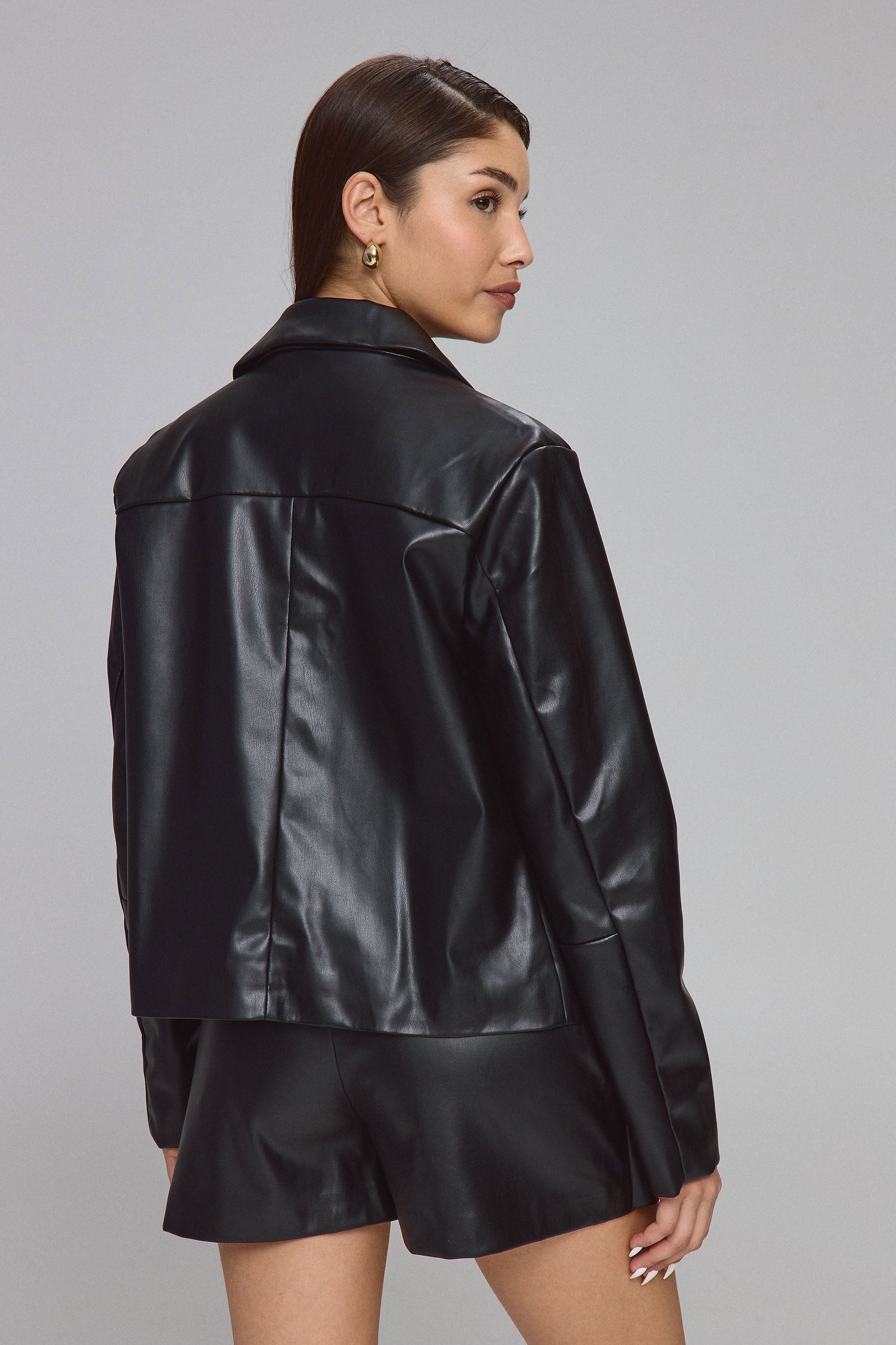 PU ג'קט קורל סט