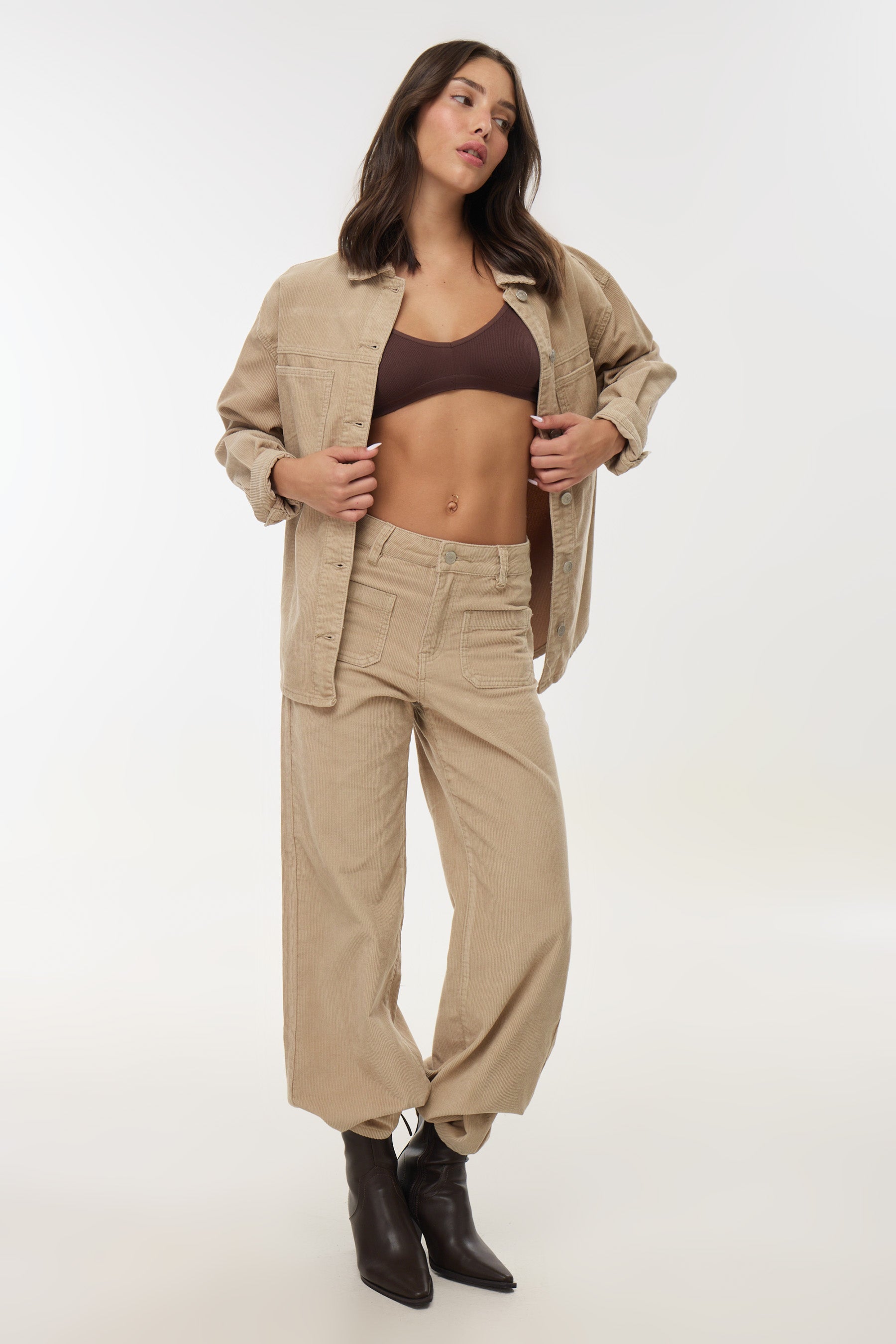 ג'קט קורדרוי אוברסייז