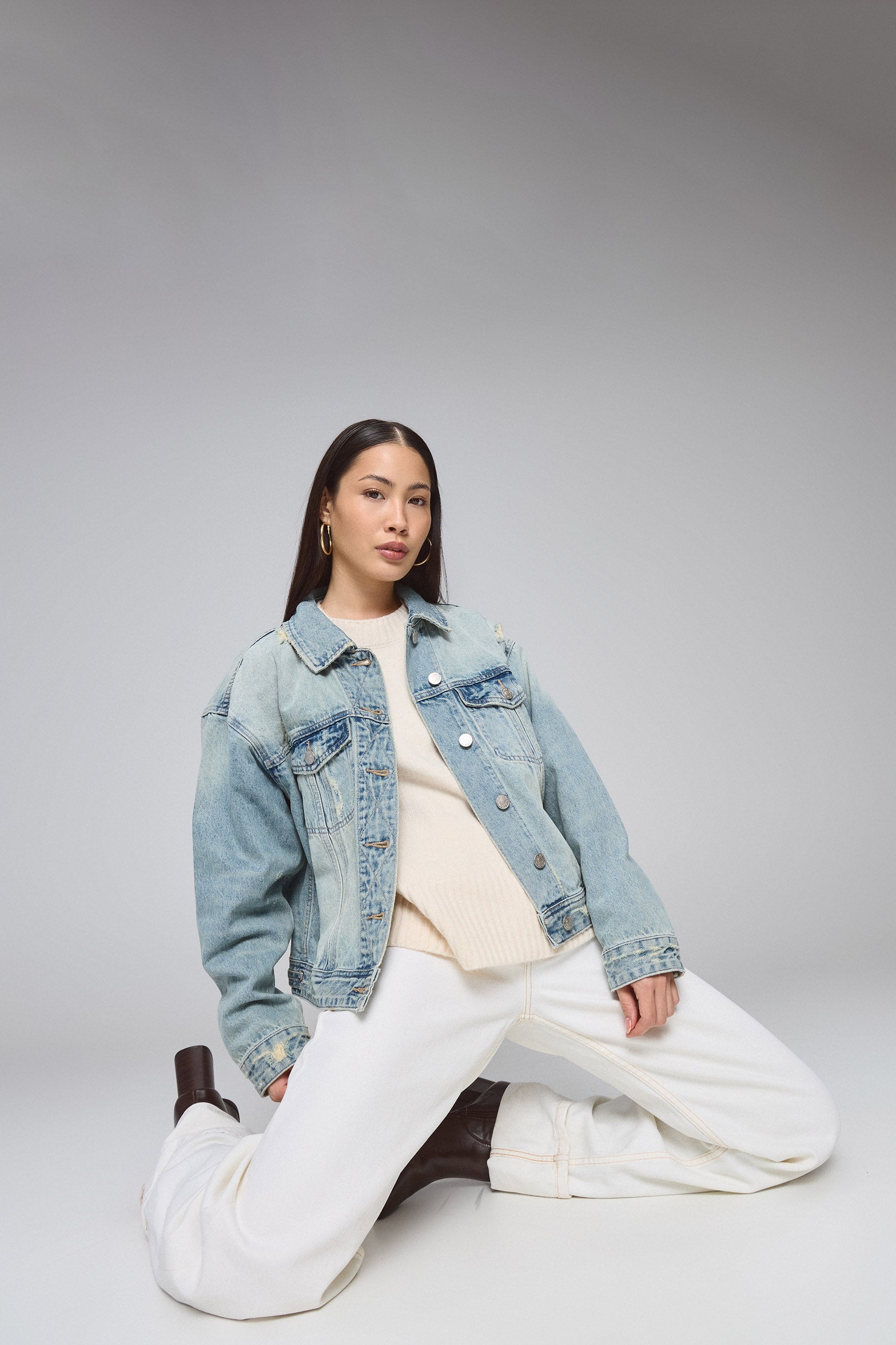 ג'קט ג'ינס מפל