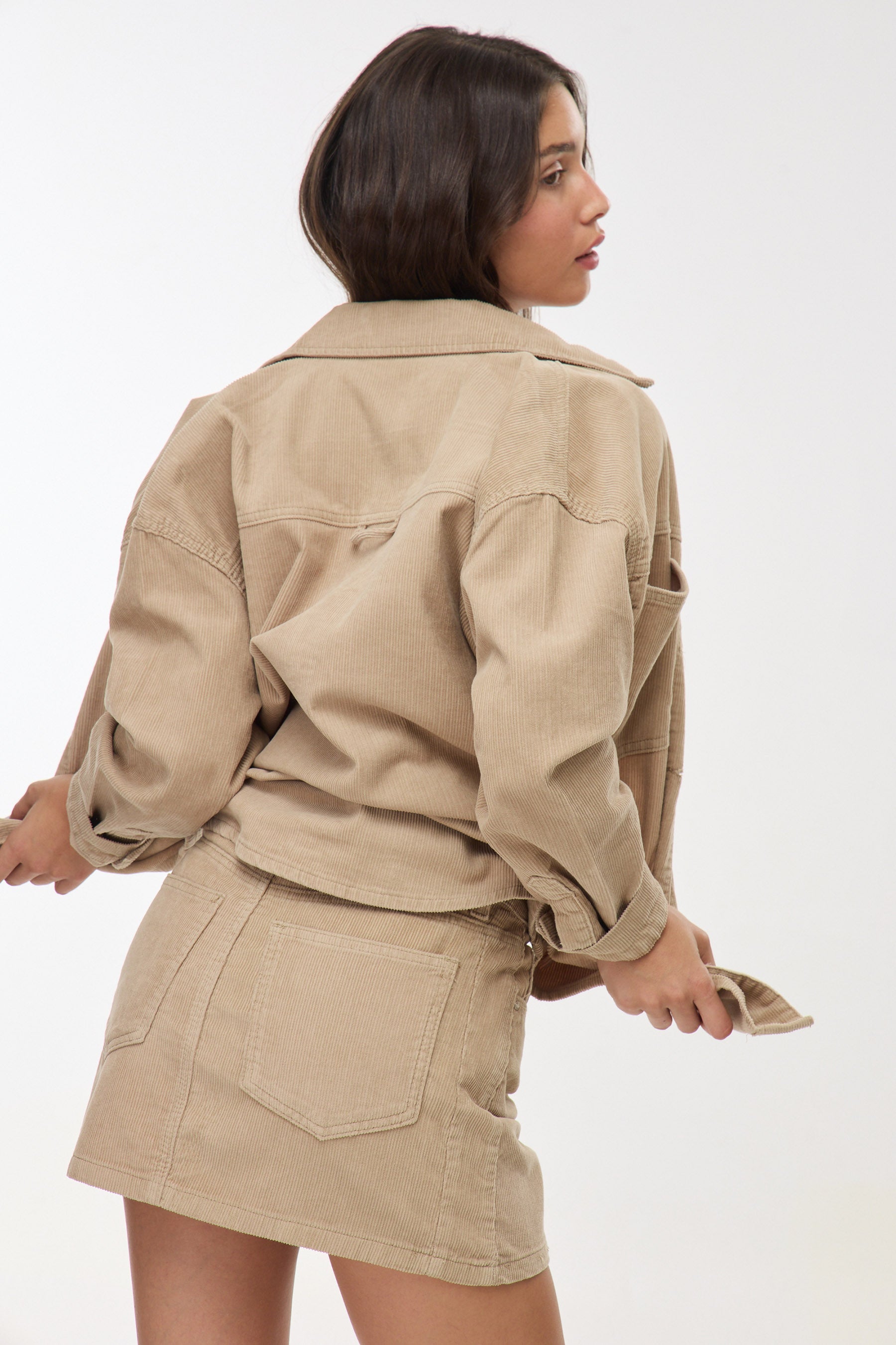 חצאית קורדרוי מיני