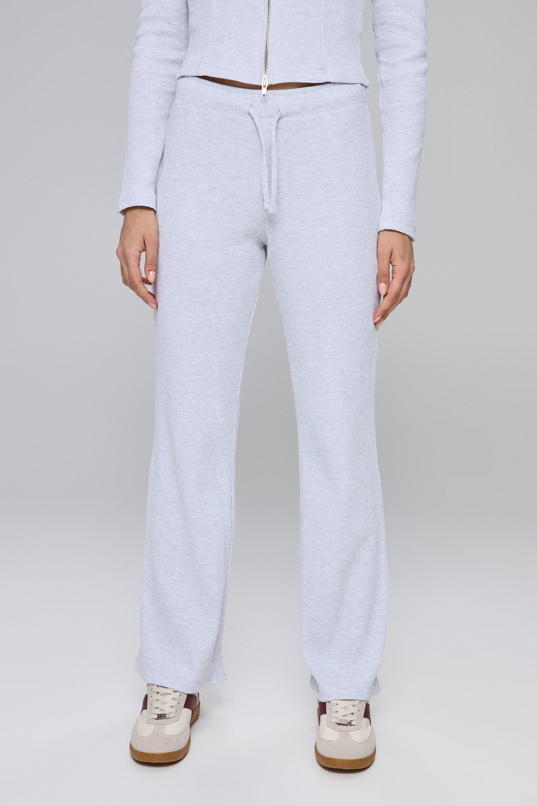 מכנסיים בד ואפל סט