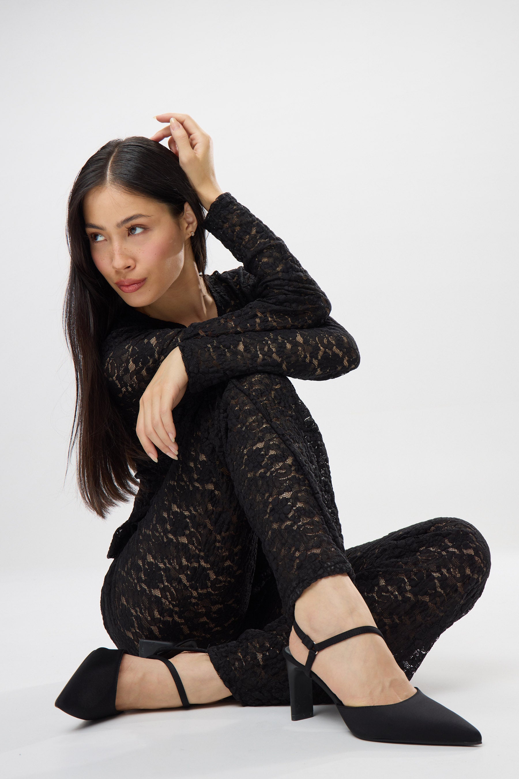 נעל עקב לורן