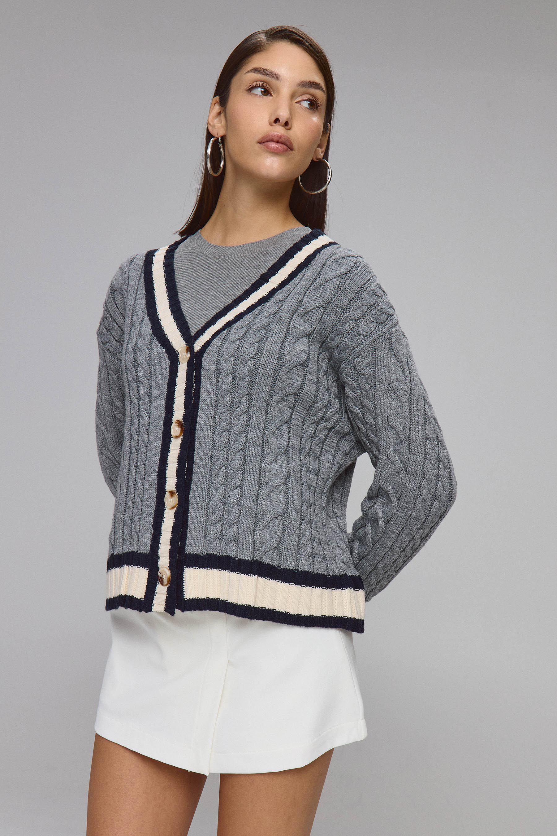 קרדיגן צמות לני