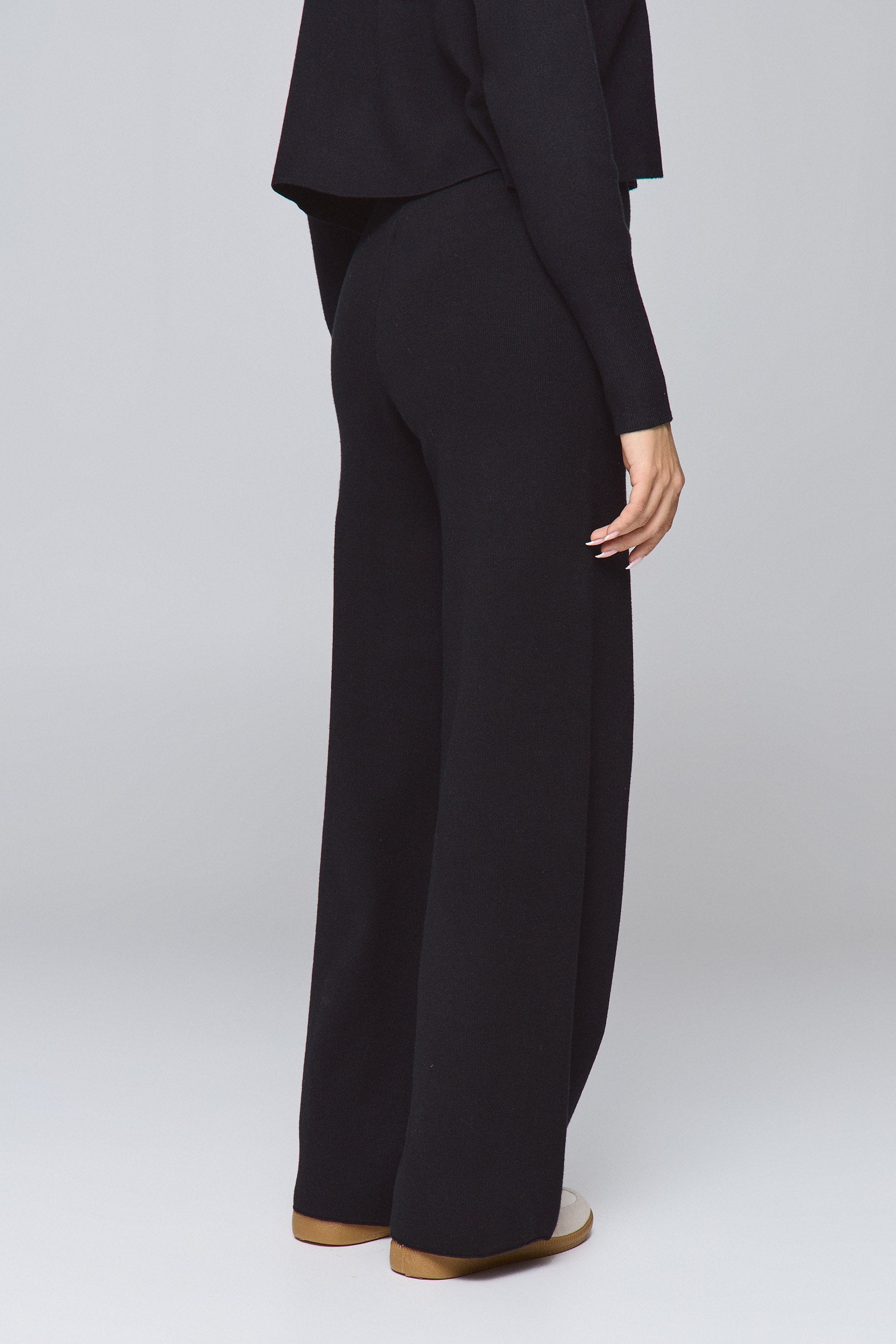 MAX מכנס סריג פרינט