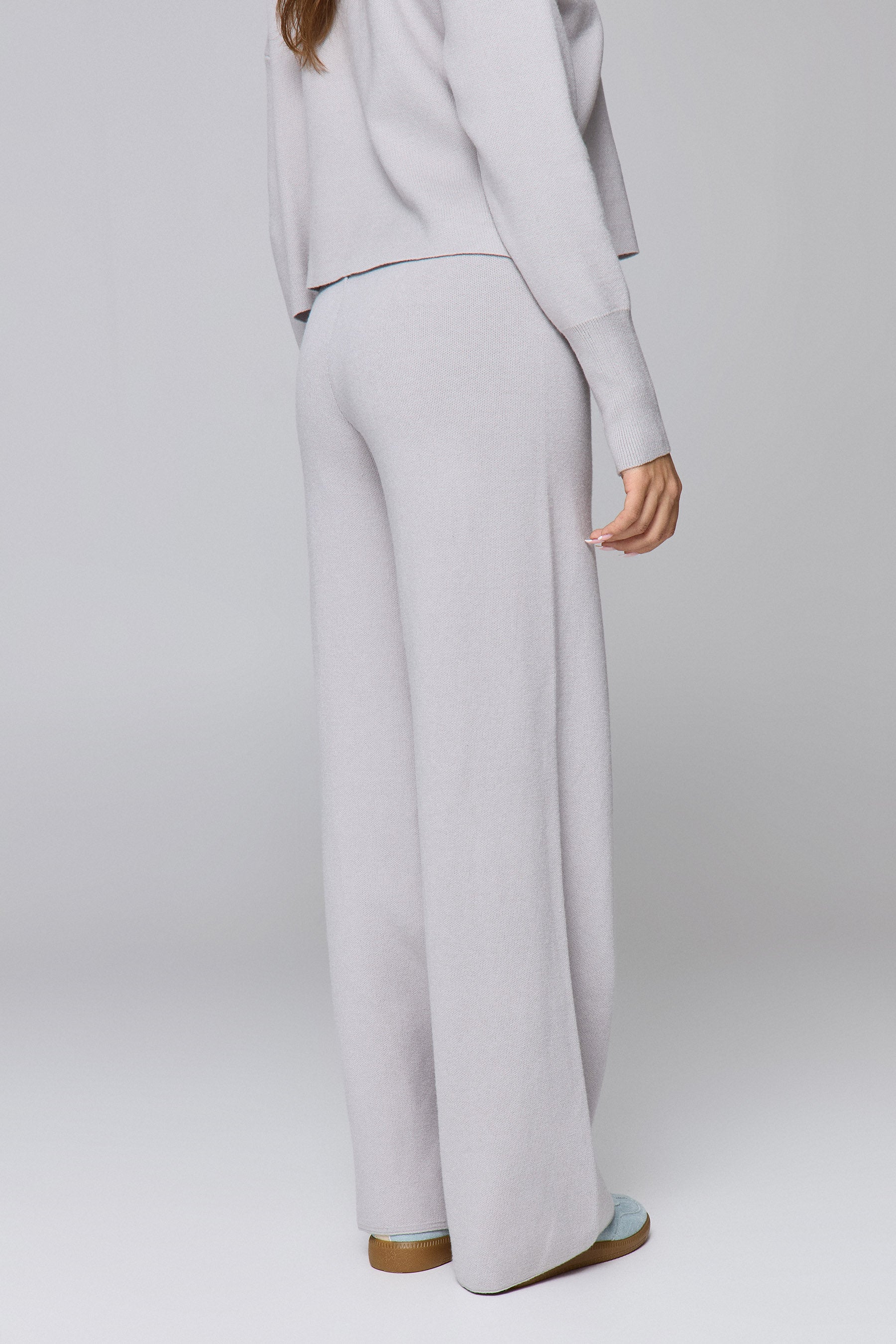 MAX מכנסי סריג פרינט