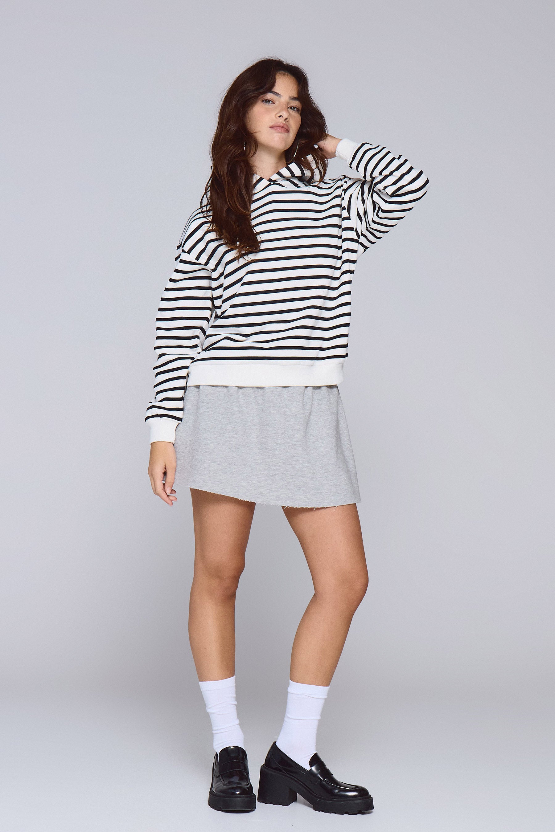 פוטר קפוצ'ון פסים דייזי