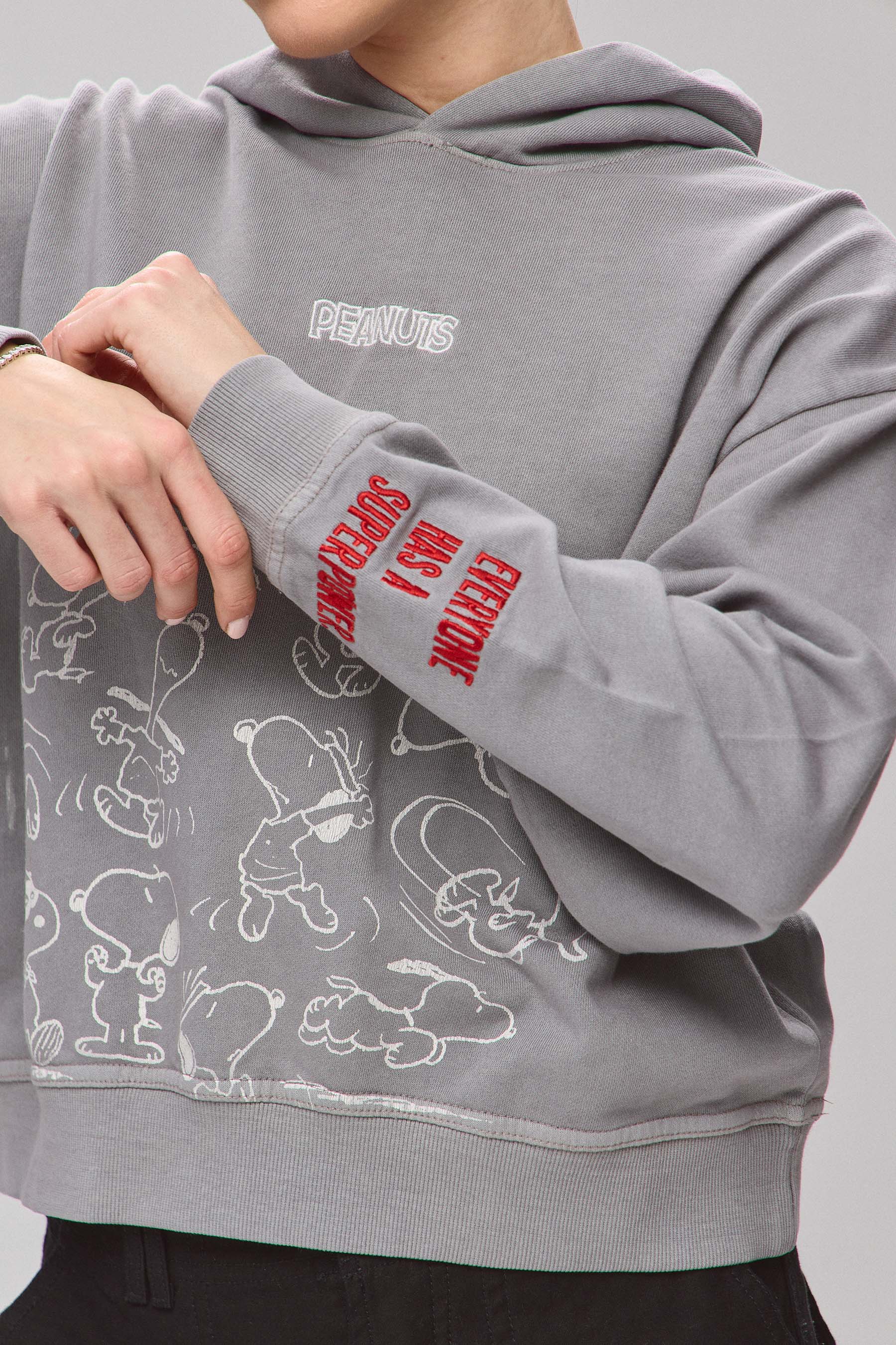 סווטשירט סנופי שטוף