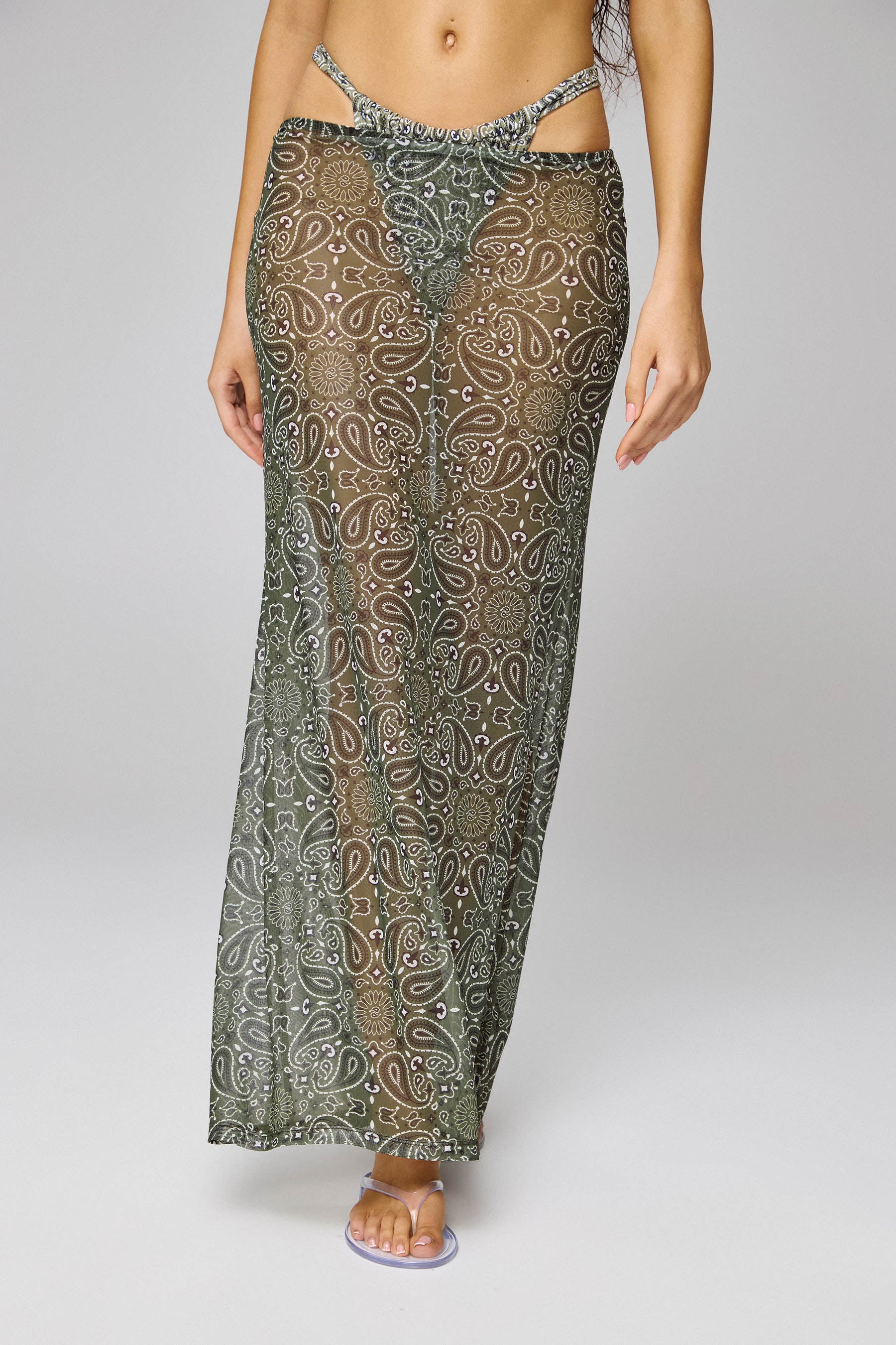 חצאית ריזורט פייזלי