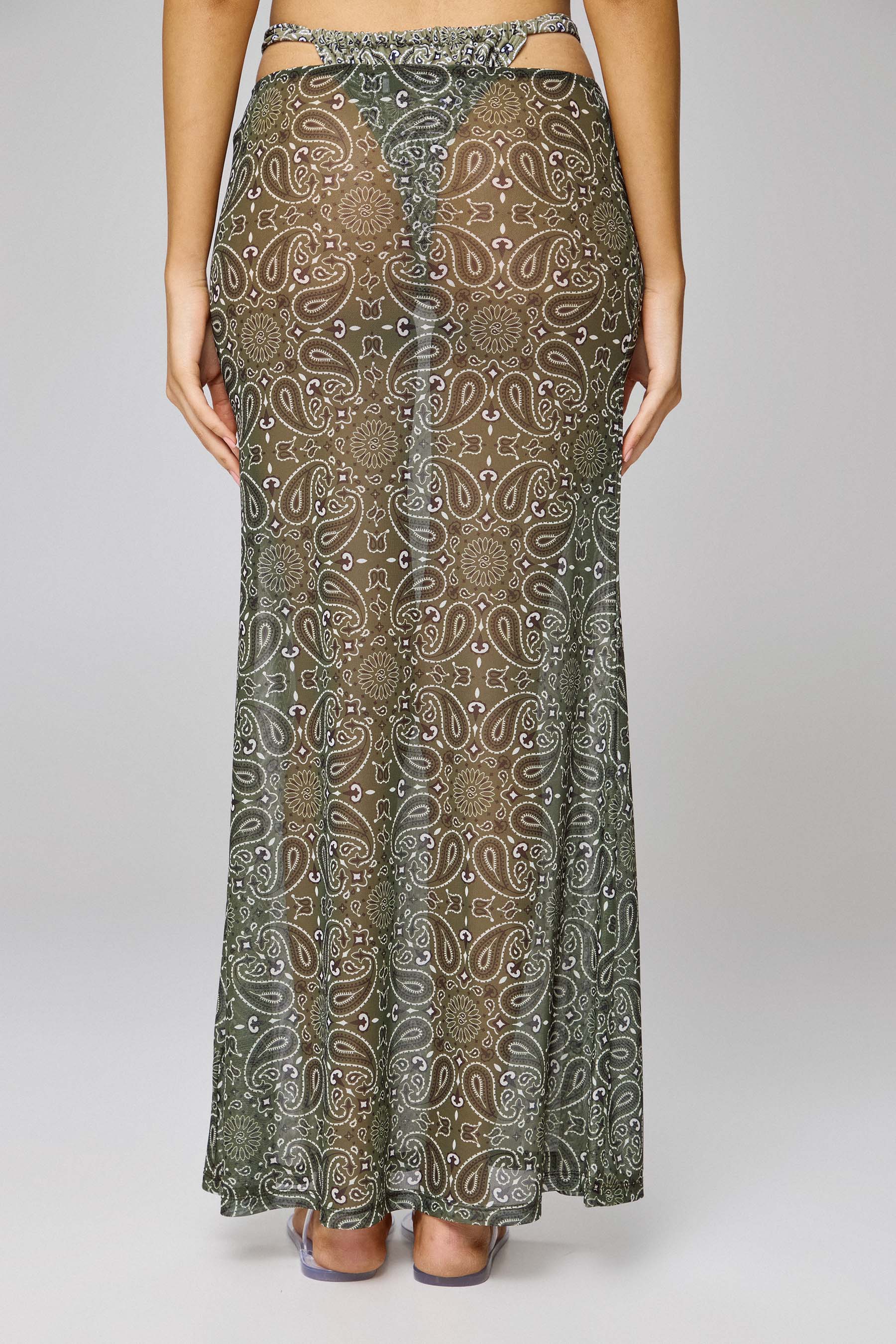 חצאית ריזורט פייזלי