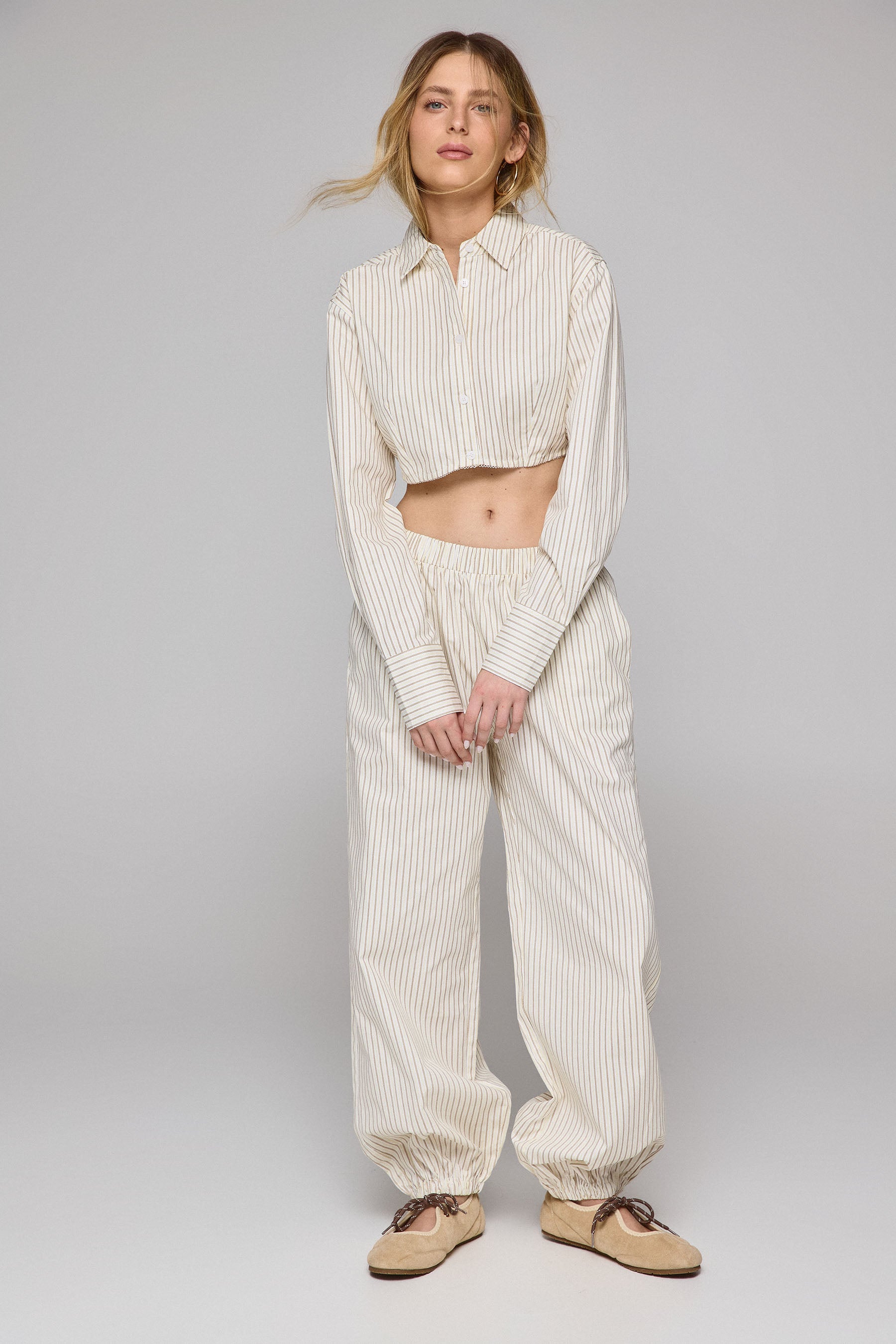 חולצת קרופ סט יילואו