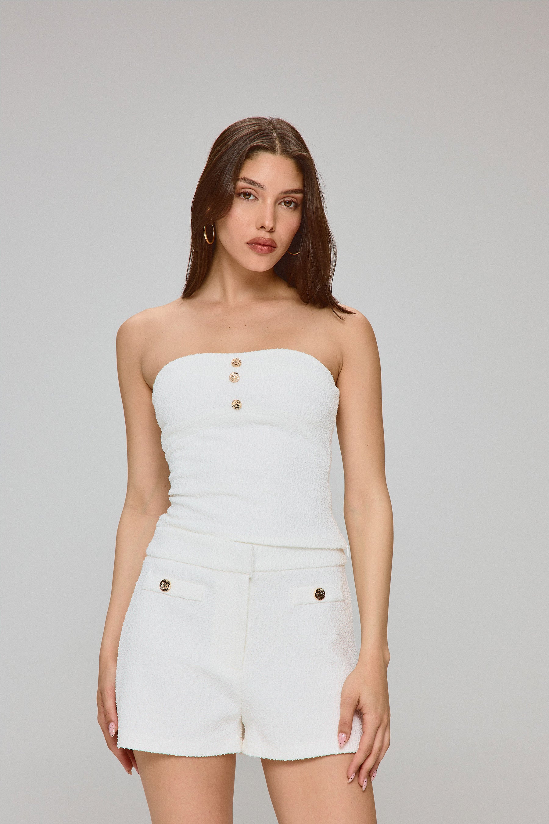 סטרפלס סט לייקרה טוויד