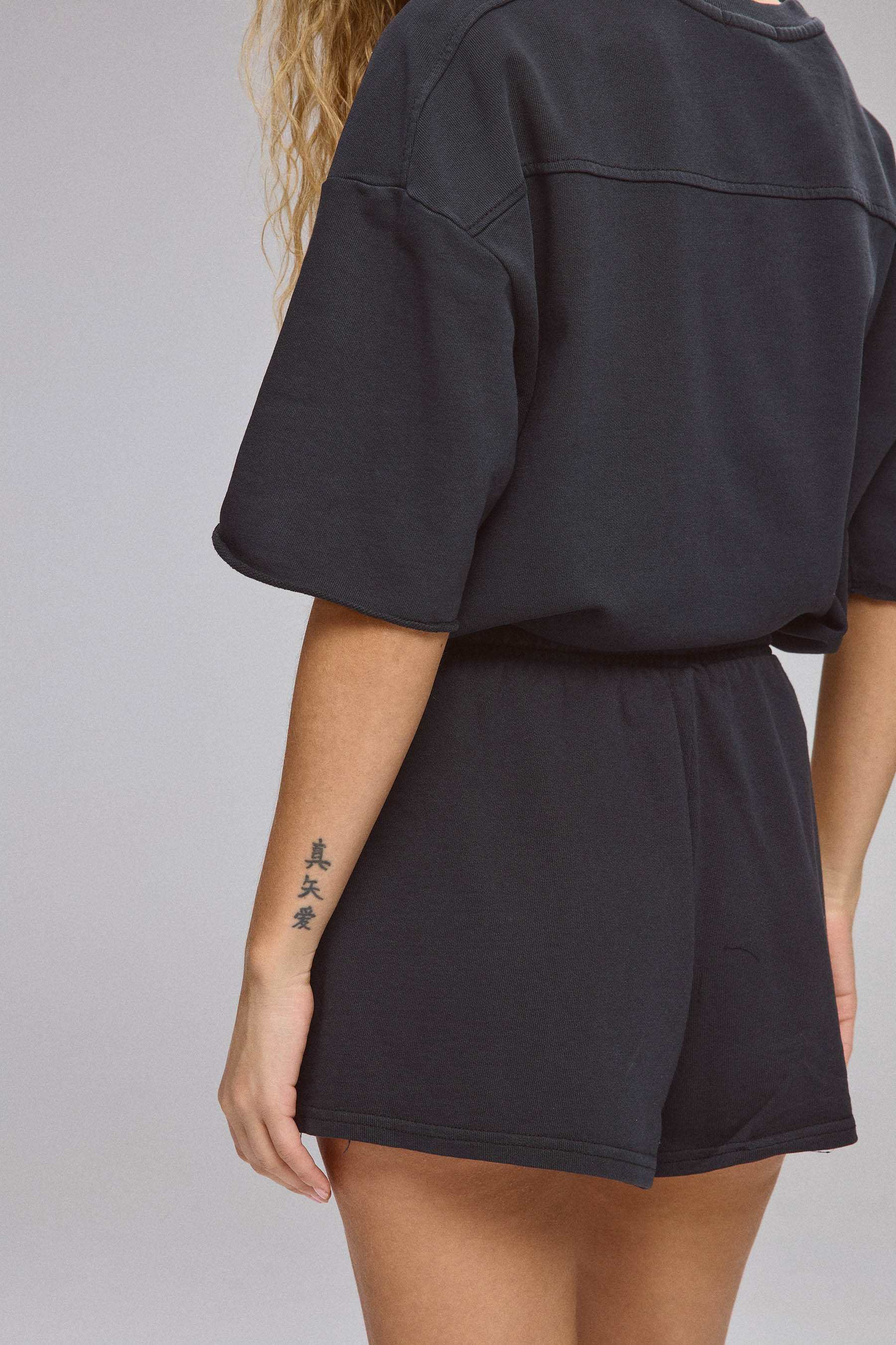 מכנסי פרנצ' טרי שטופים סט