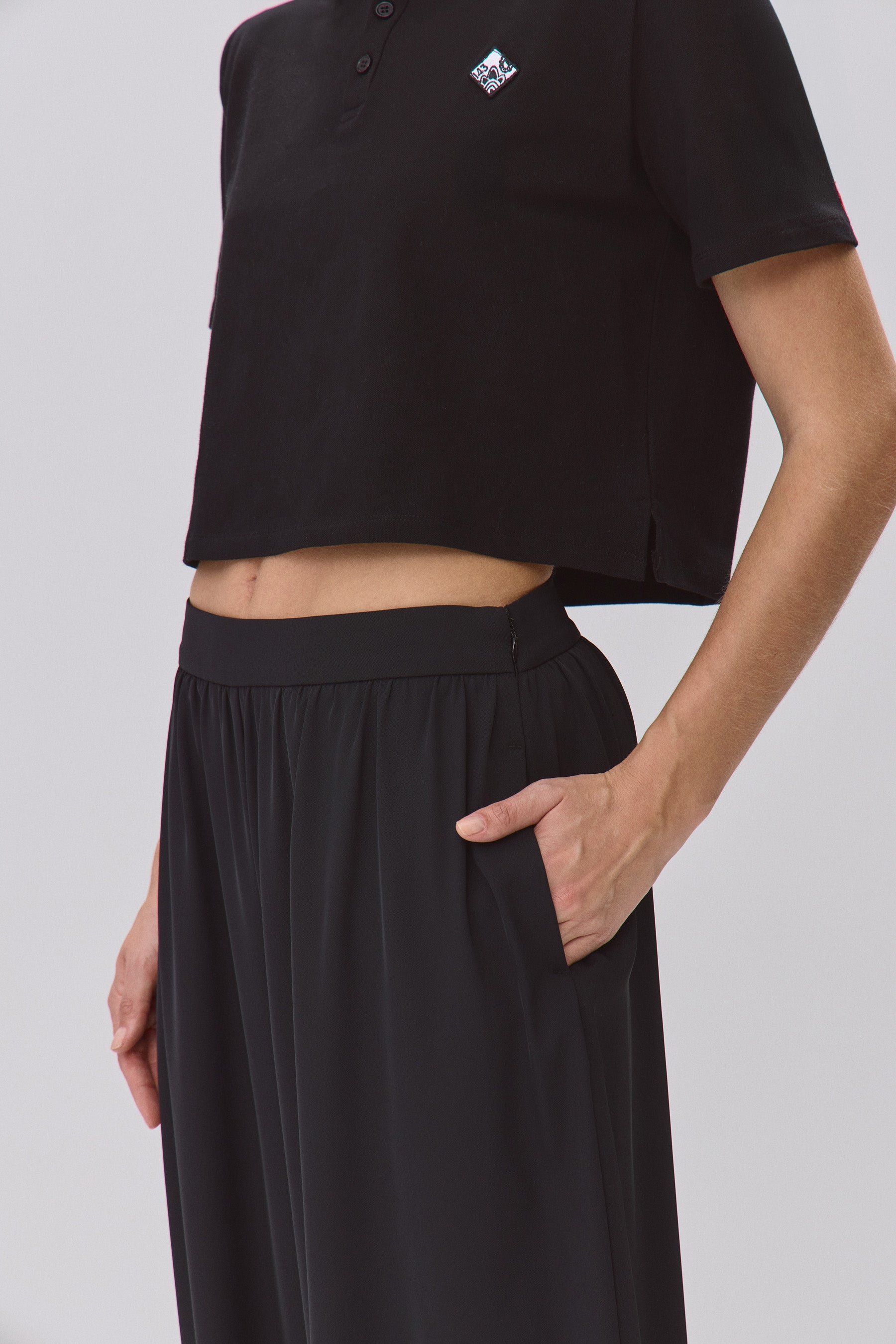 S מכנסי כיווצים ארוכים