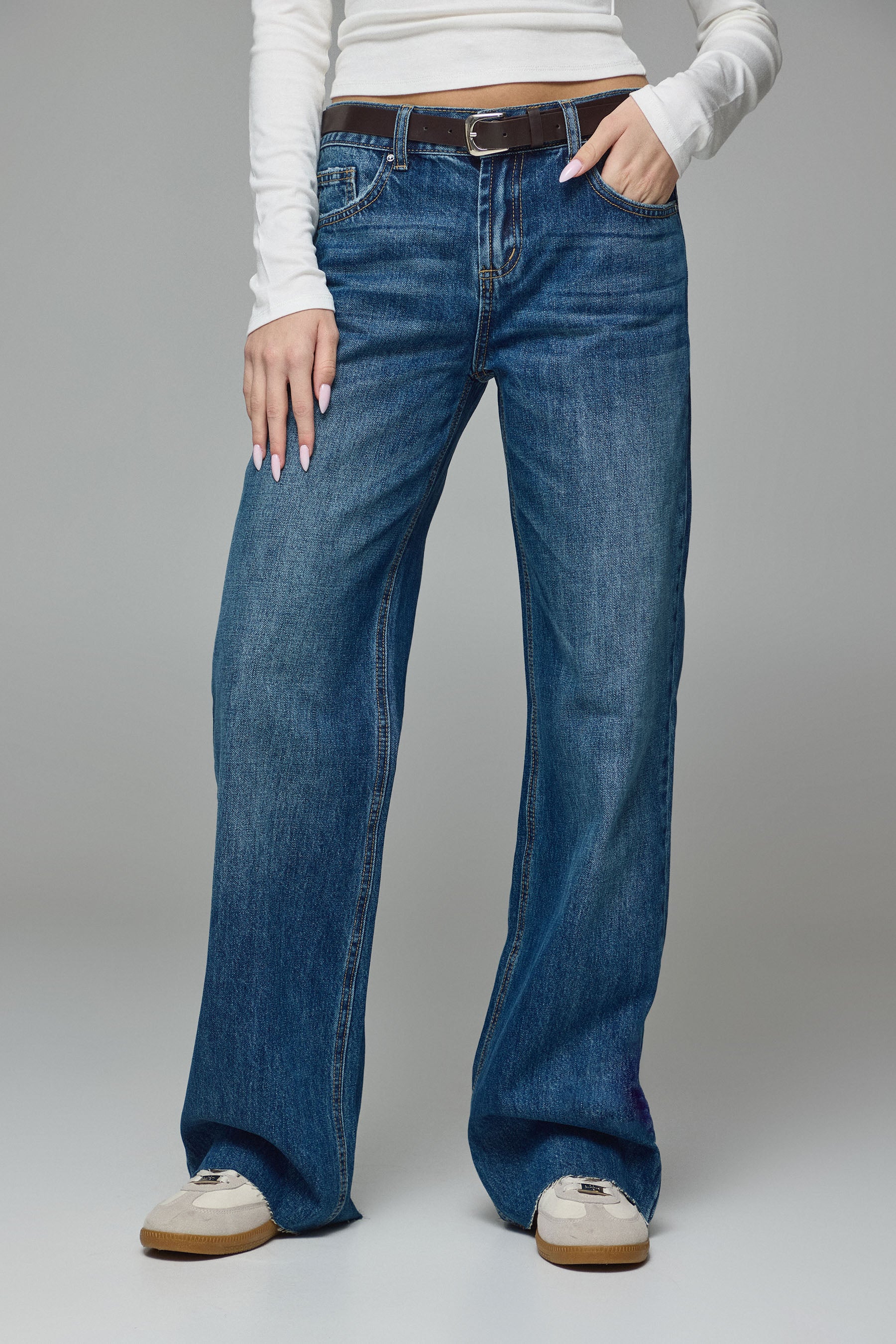 ג'ינס קנקון נמוך