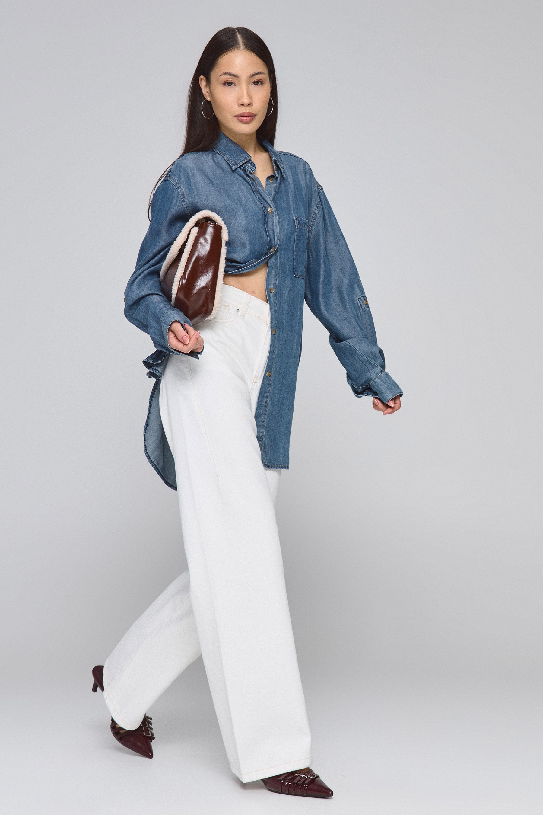 ג'ינס רחב אביב