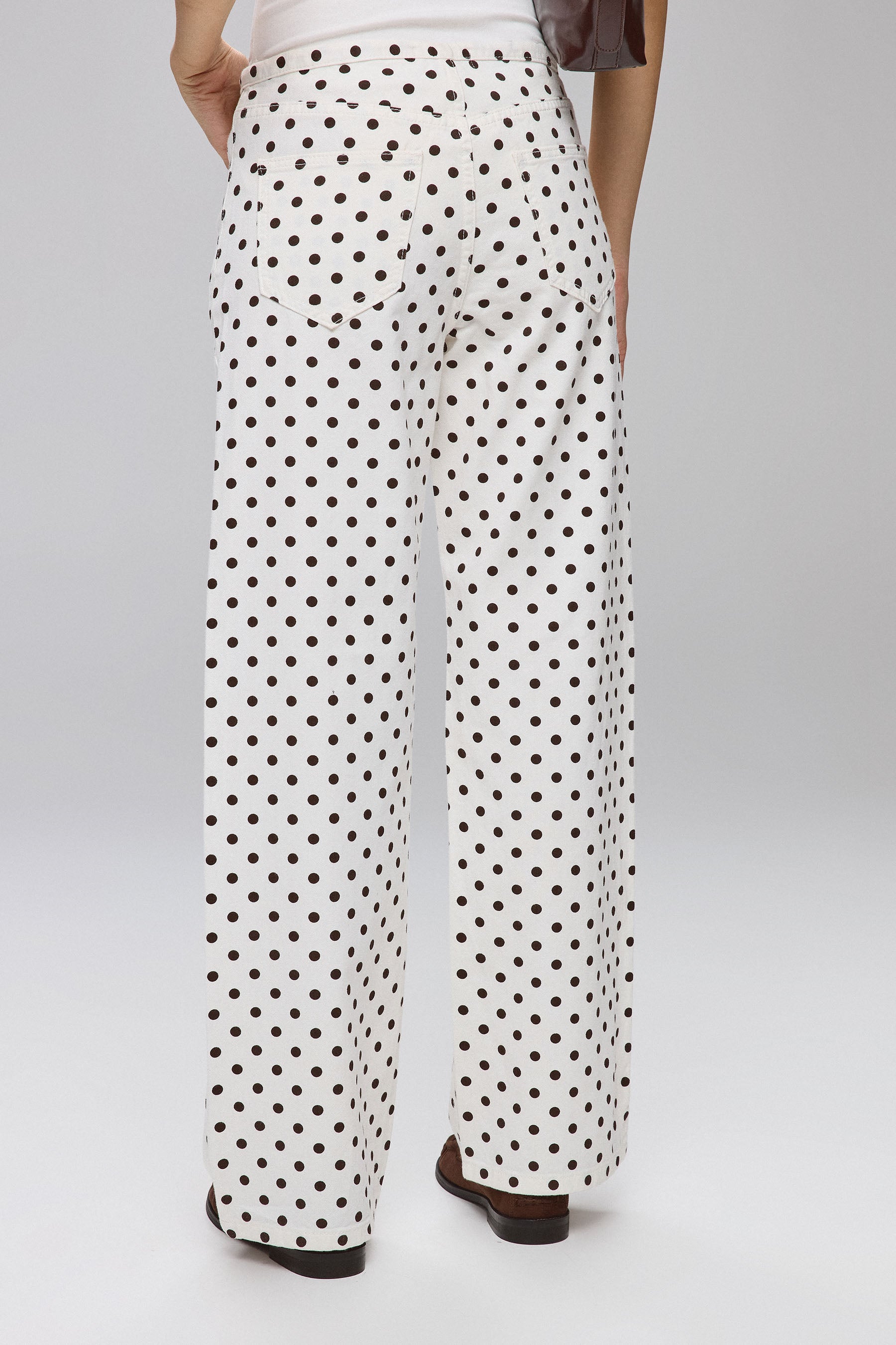 מכנס דריל נקודות