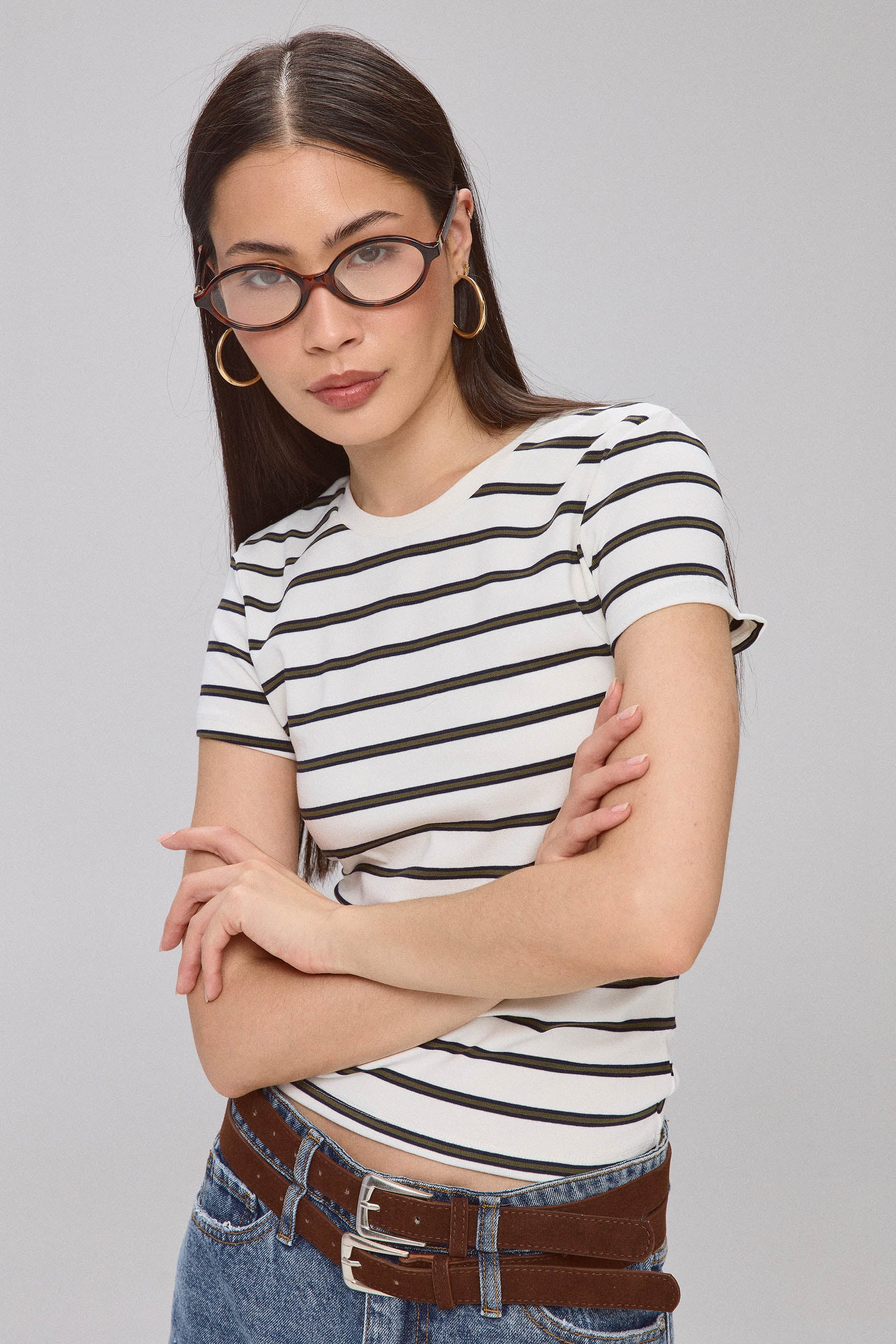 טישירט פסים ברוק