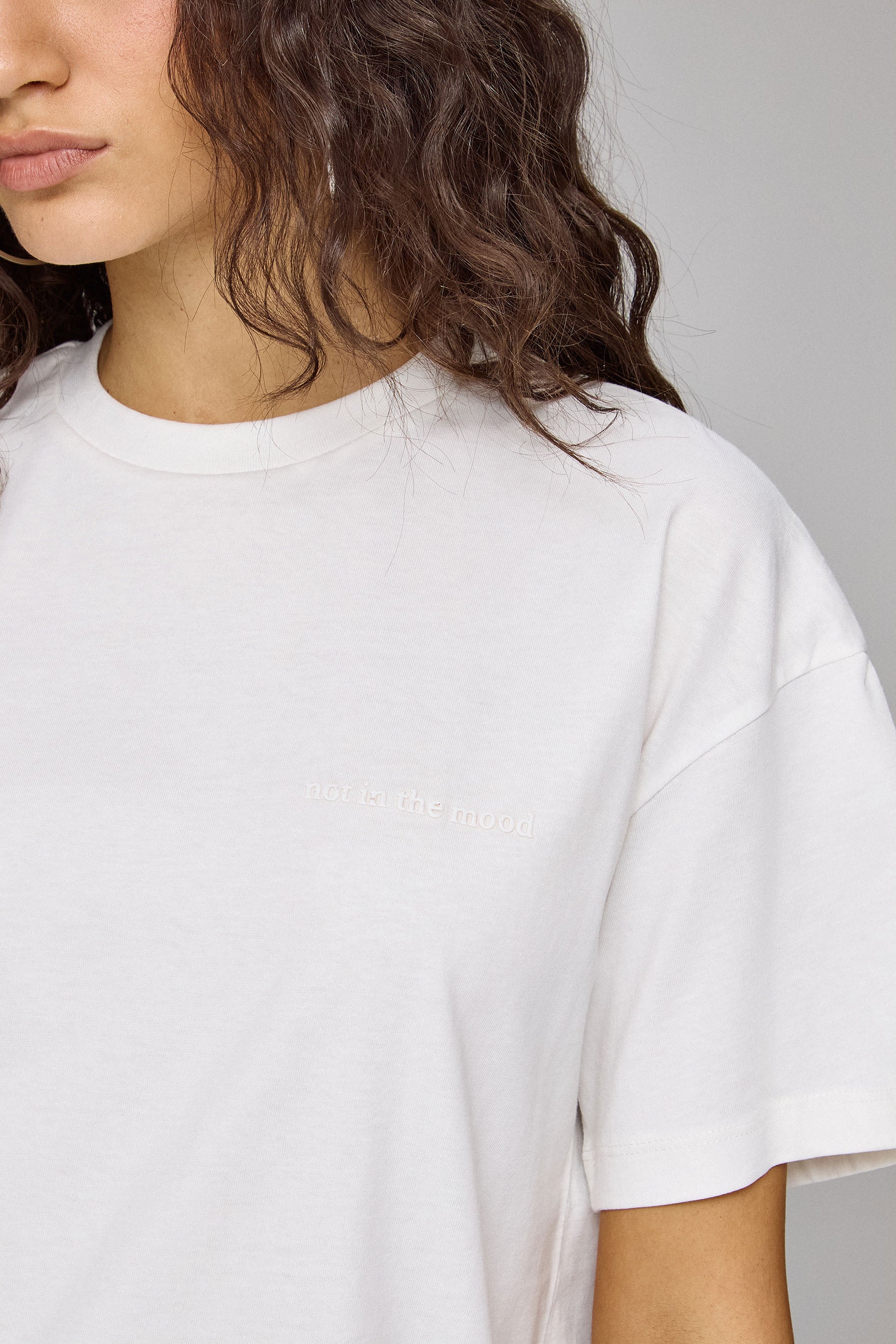 טי שירט אוברסייז גו גירל