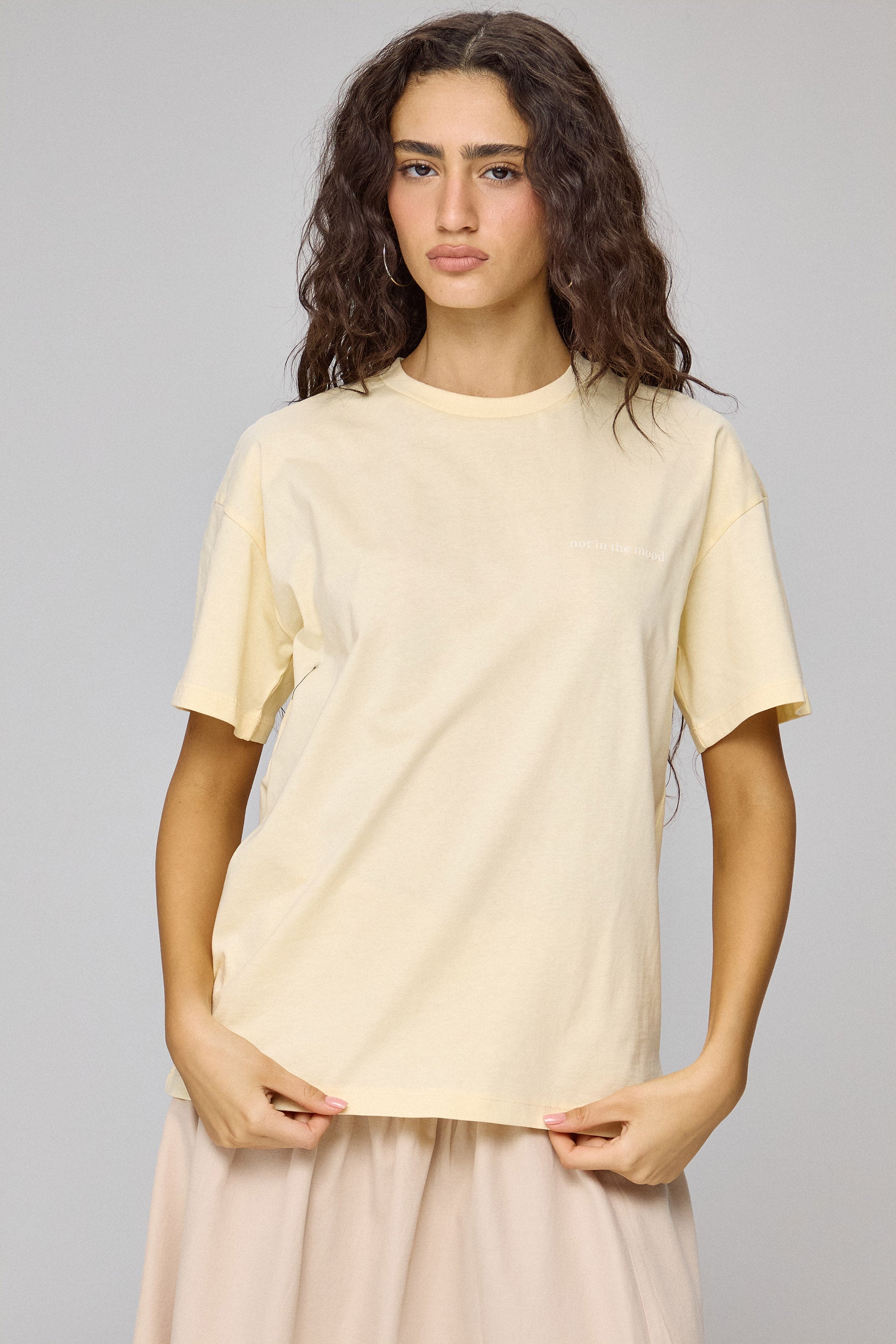 טי שירט אוברסייז גו גירל