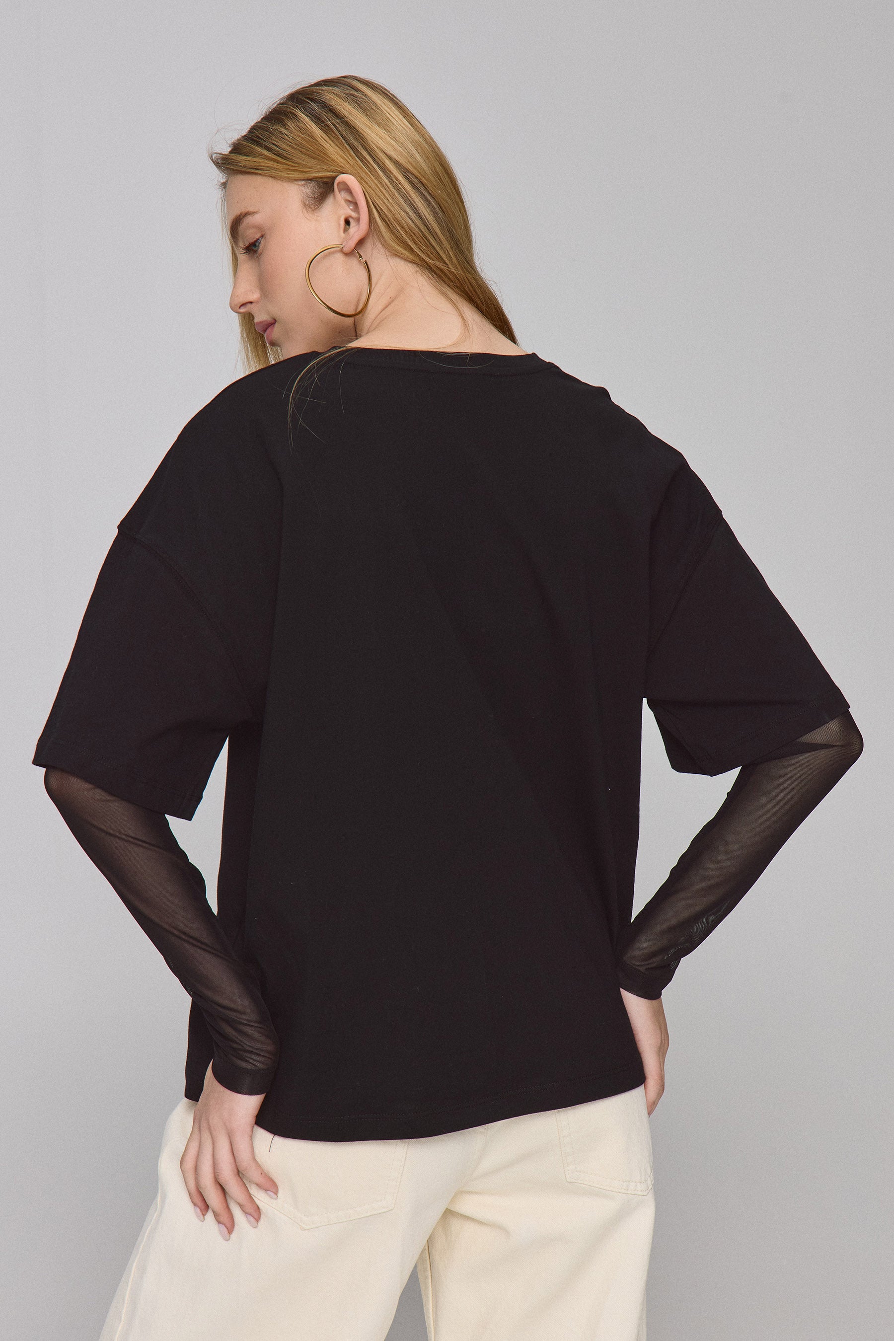 טי שירט שכבות פולה