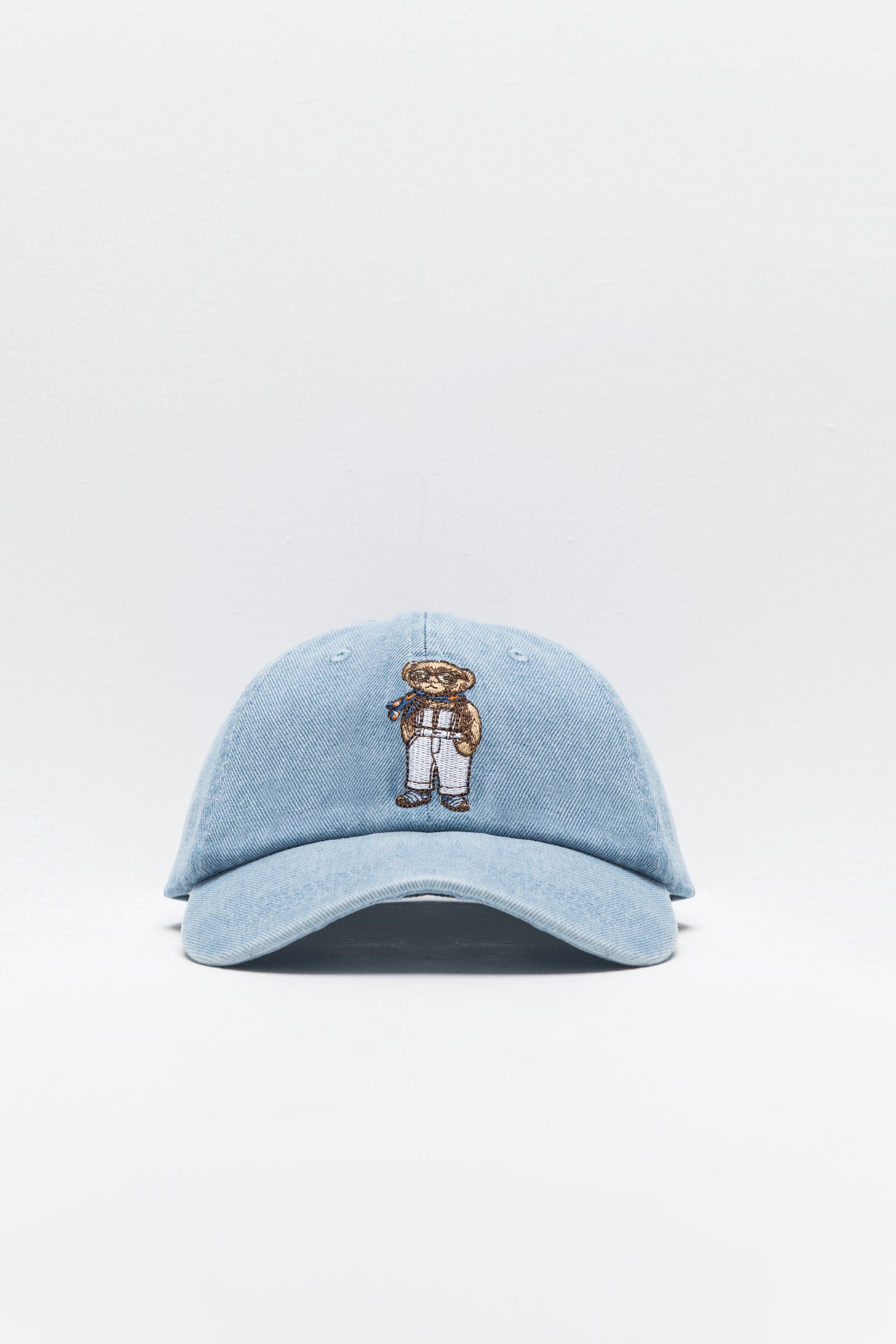 כובע ג’ינס ריקמת דובי