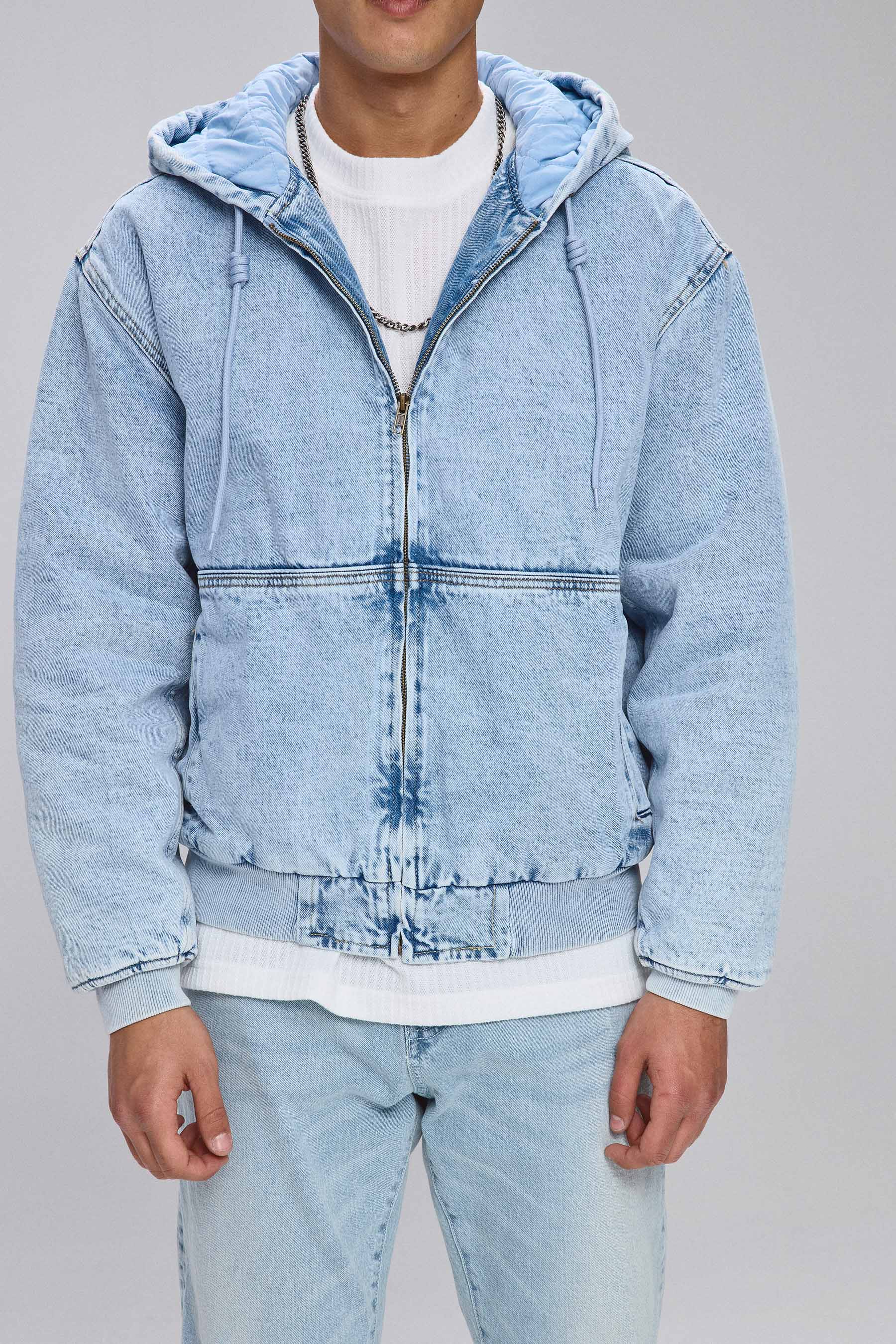 ג'קט בומבר ג'ינס