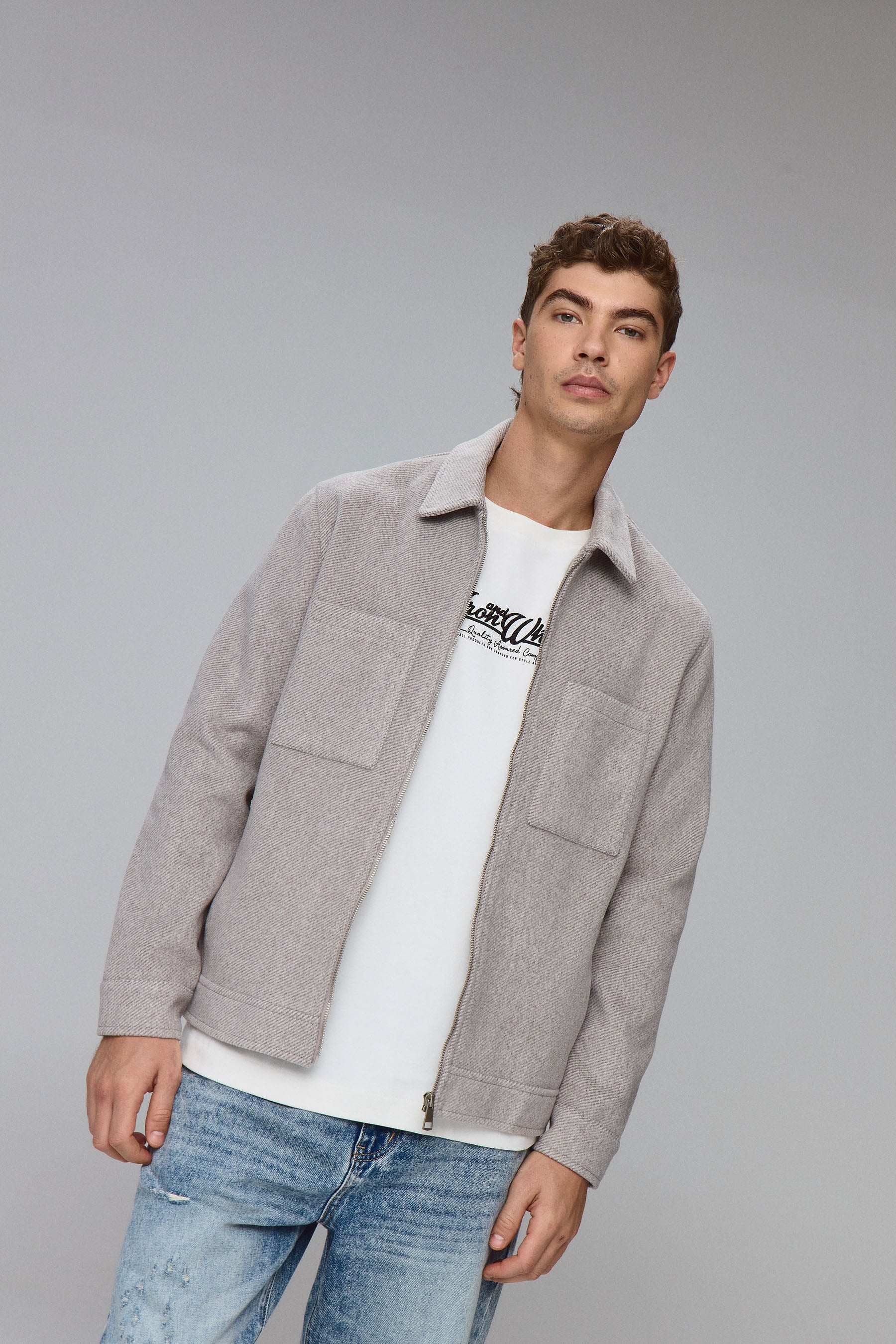 ג'קט צמר דיאגונל