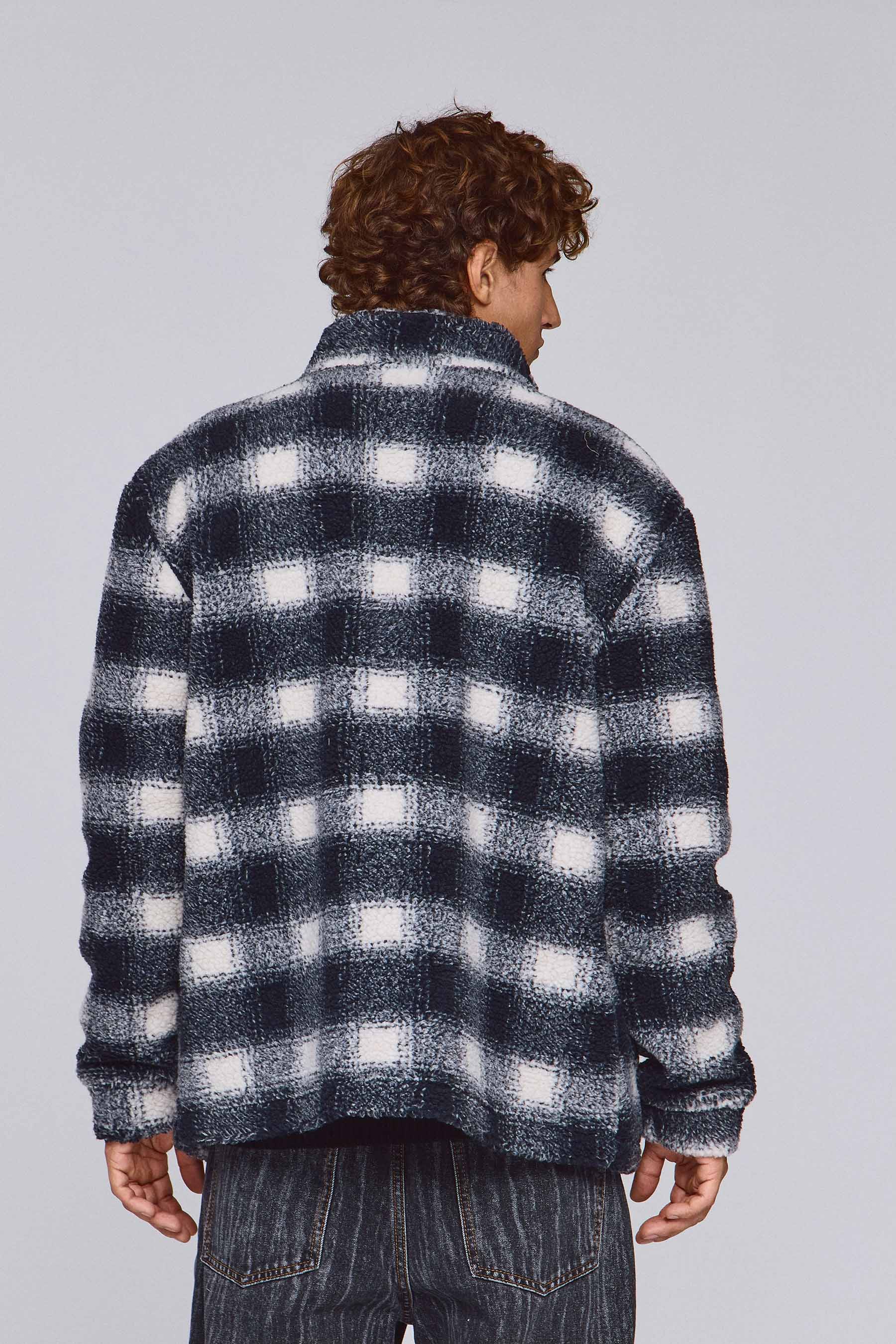 ג'קט קוזי משובץ