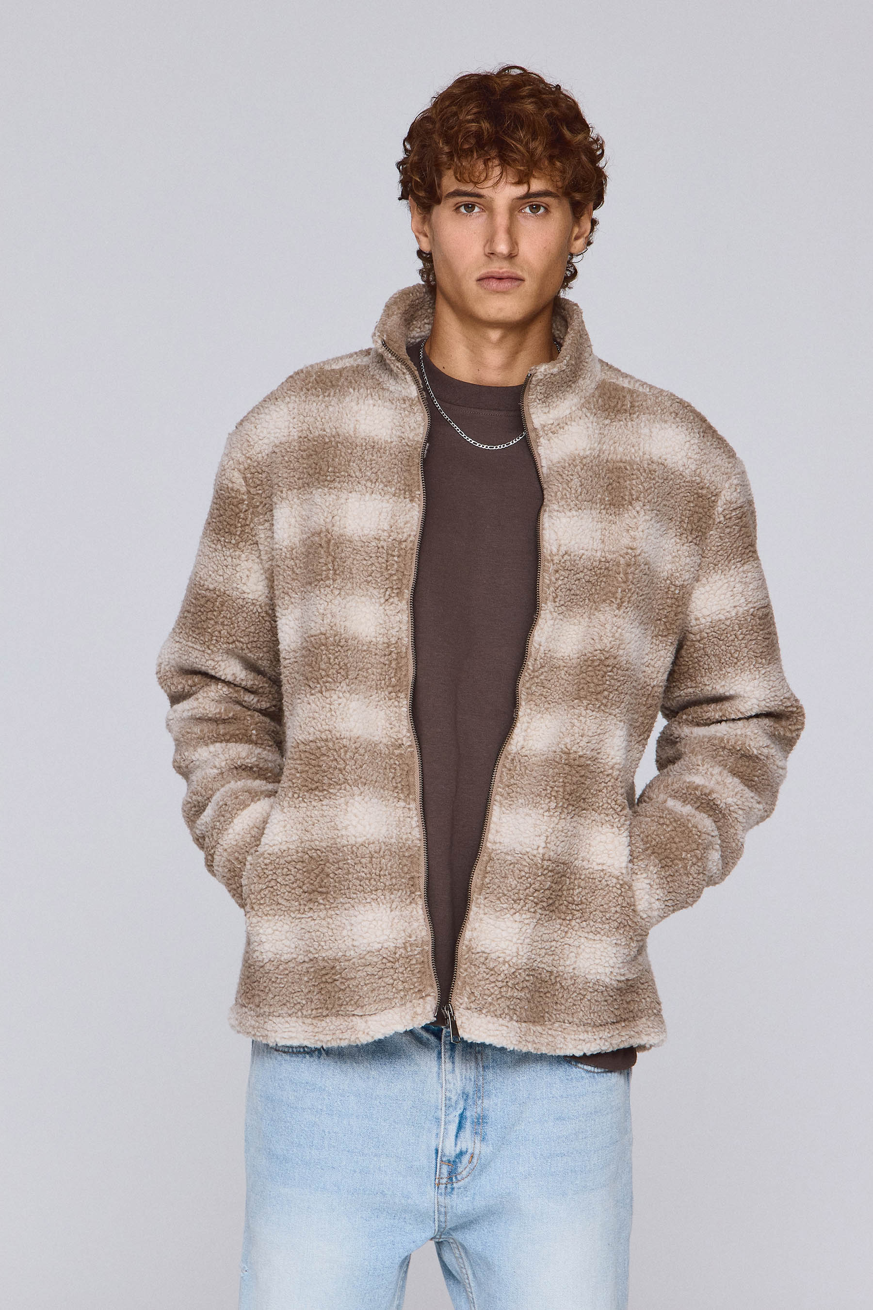 ג'קט קוזי משובץ