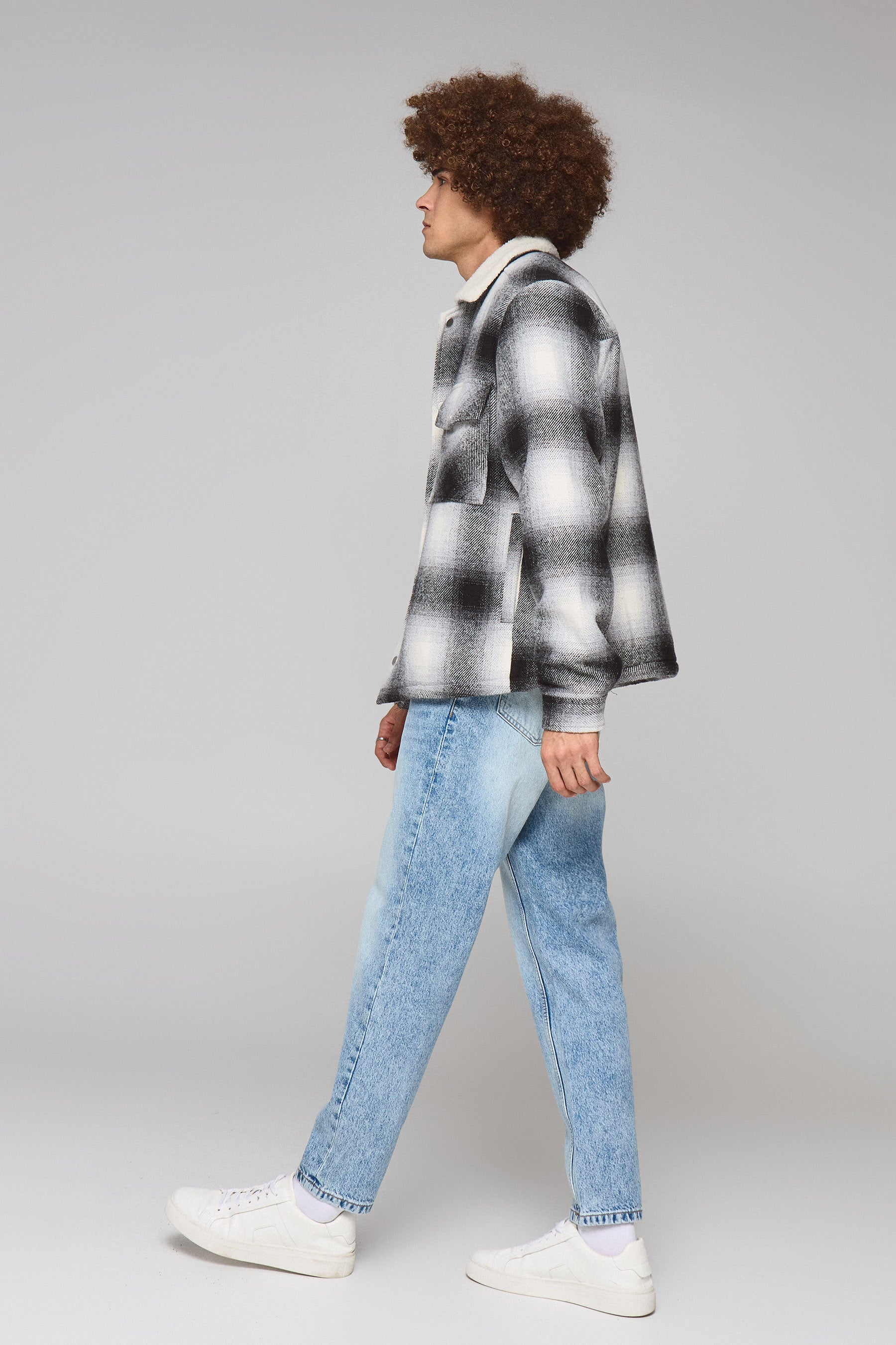 ג'קט ארצ'י משובץ