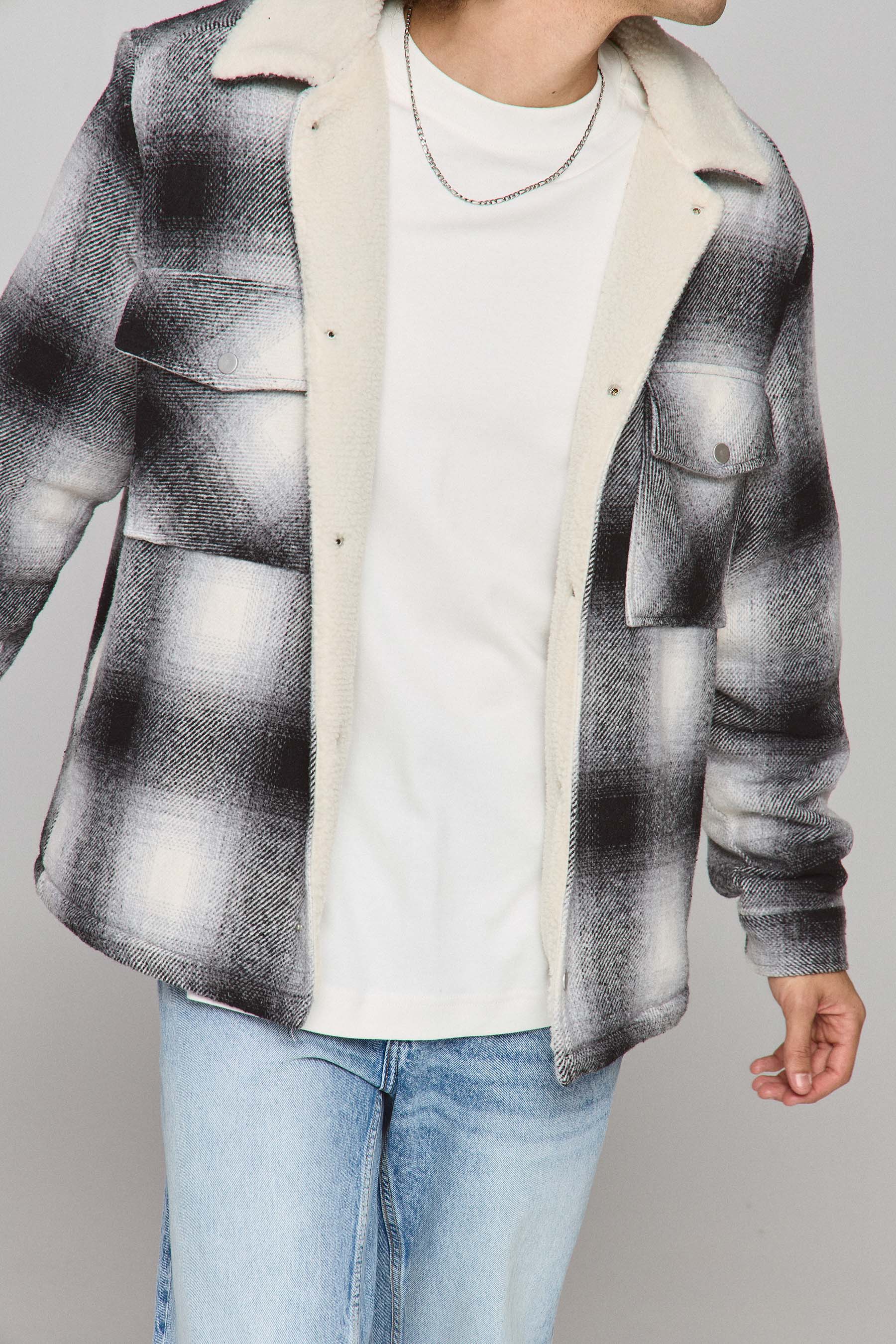 ג'קט ארצ'י משובץ