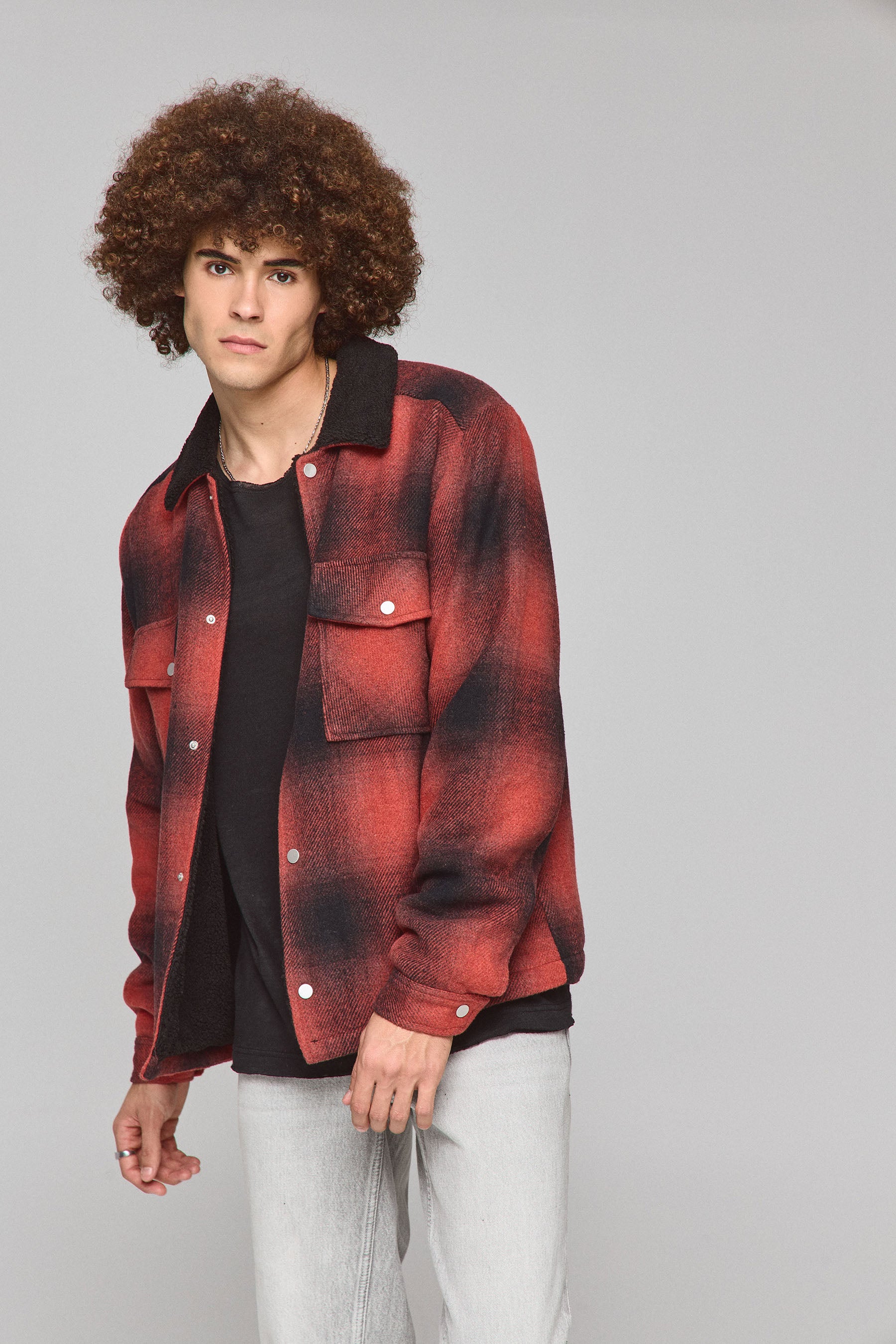 ג'קט ארצ'י משובץ